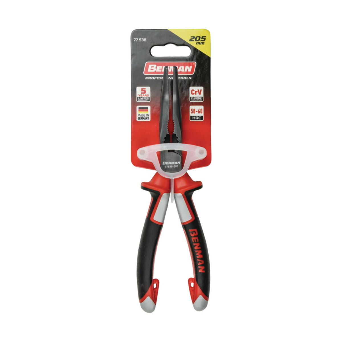 Benman Powergrip Μυτοτσίμπιδο Κυρτό (Στραβοτσίμπιδο)