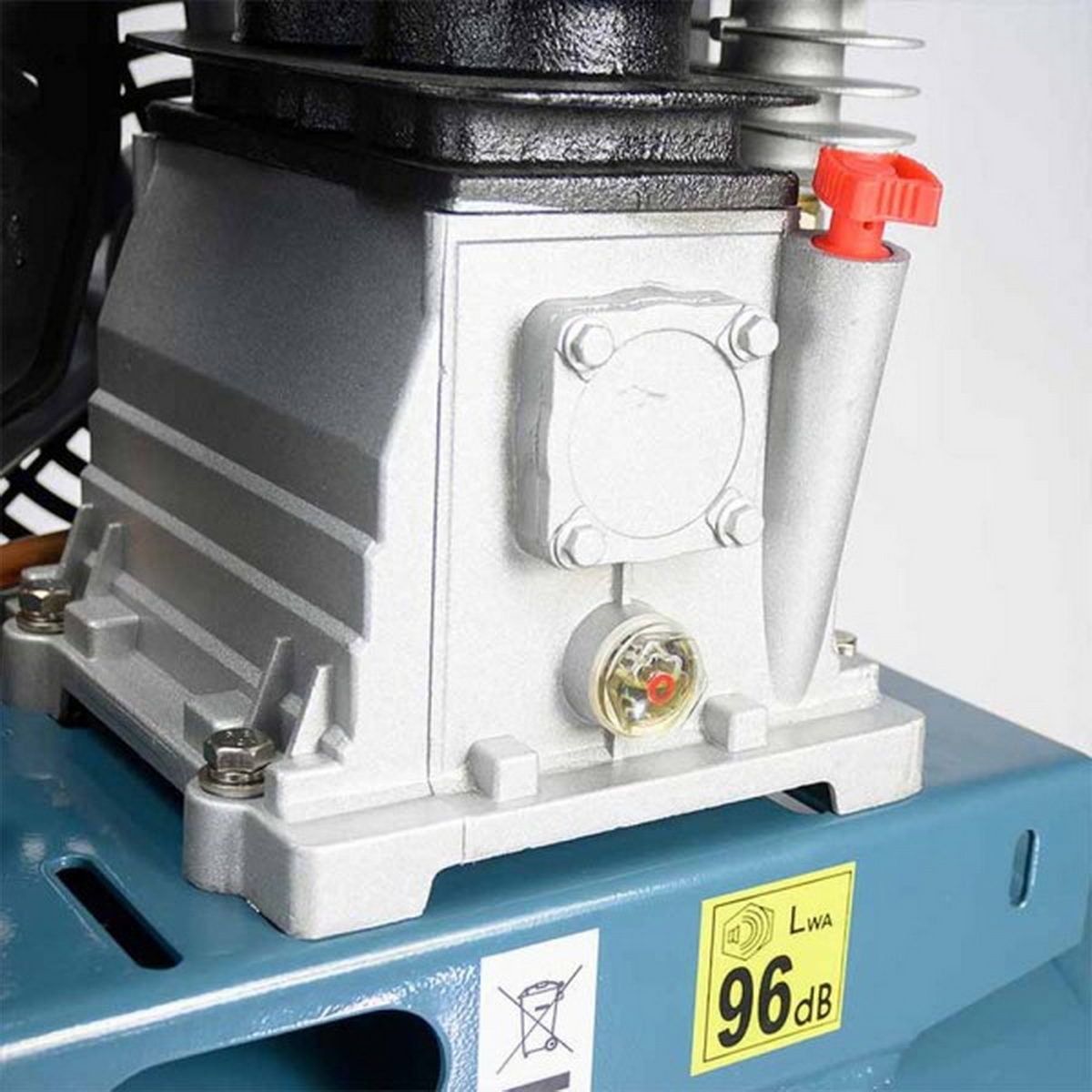 BORMANN Pro BAT5060 Αεροσυμπιεστής (Κομπρεσέρ) Με Ιμάντα 3.0Hp 100Ltr