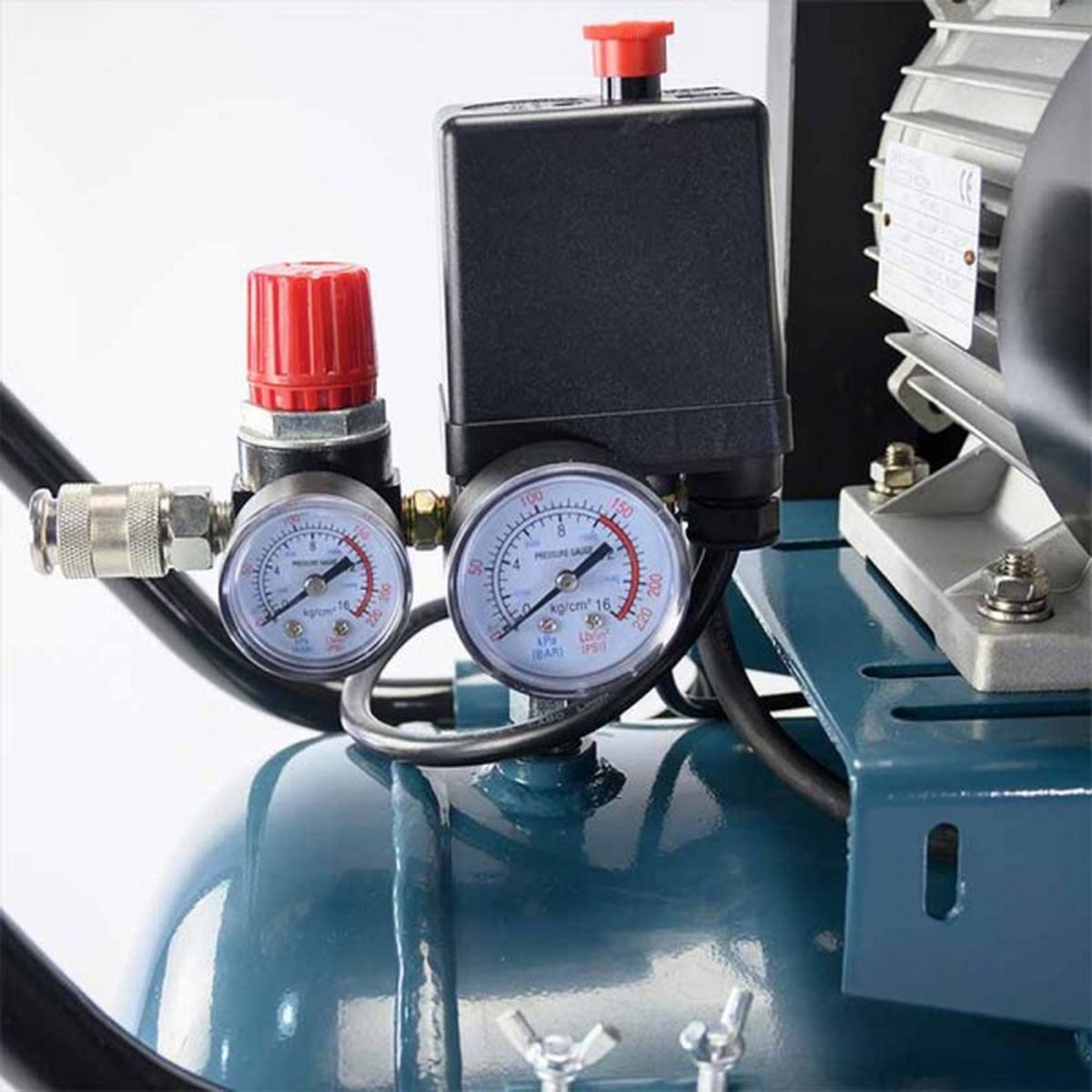 BORMANN Pro BAT5060 Αεροσυμπιεστής (Κομπρεσέρ) Με Ιμάντα 3.0Hp 100Ltr