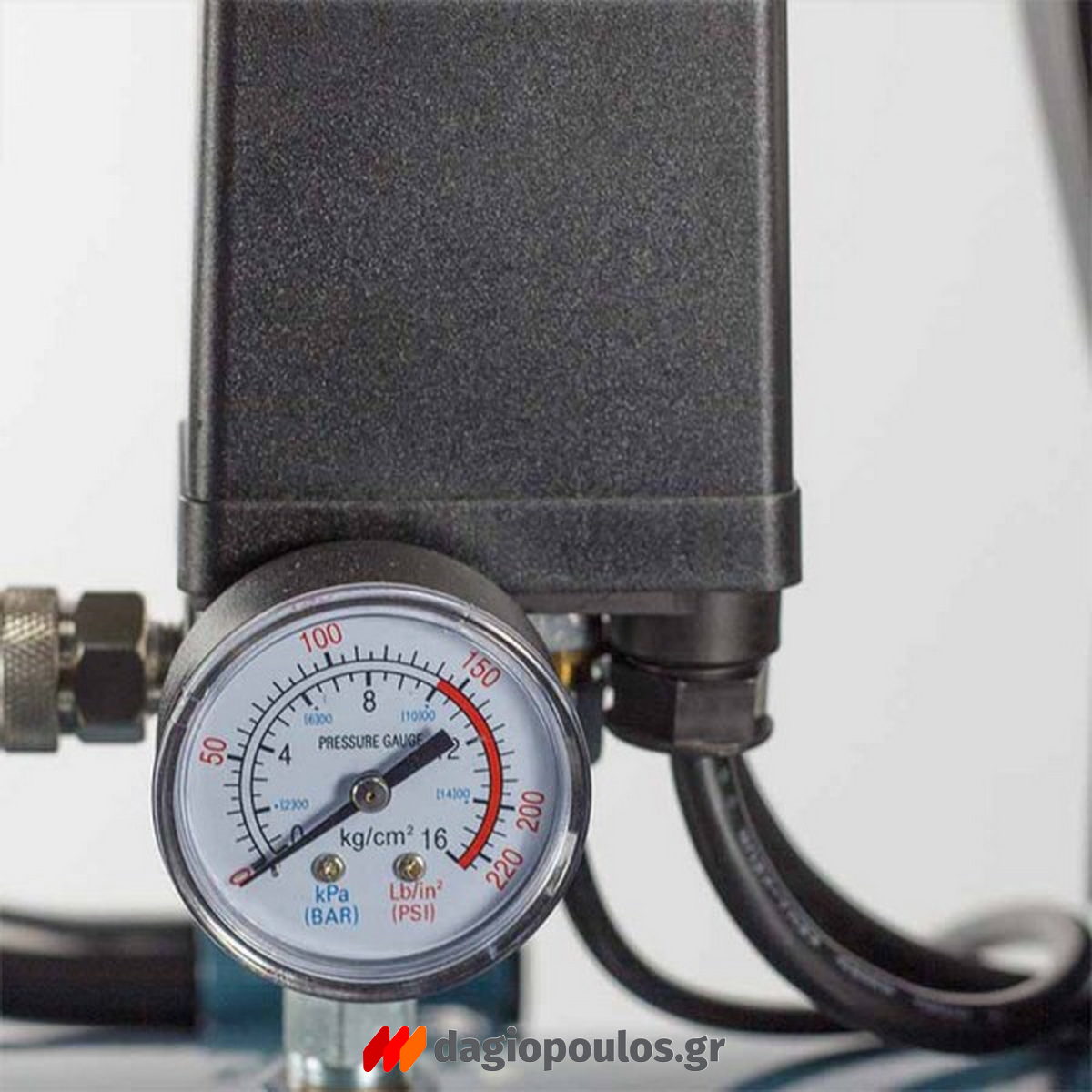 BORMANN Pro BAT5070 Αεροσυμπιεστής (Κομπρεσέρ) Με Ιμάντα 3.0Hp 150Ltr