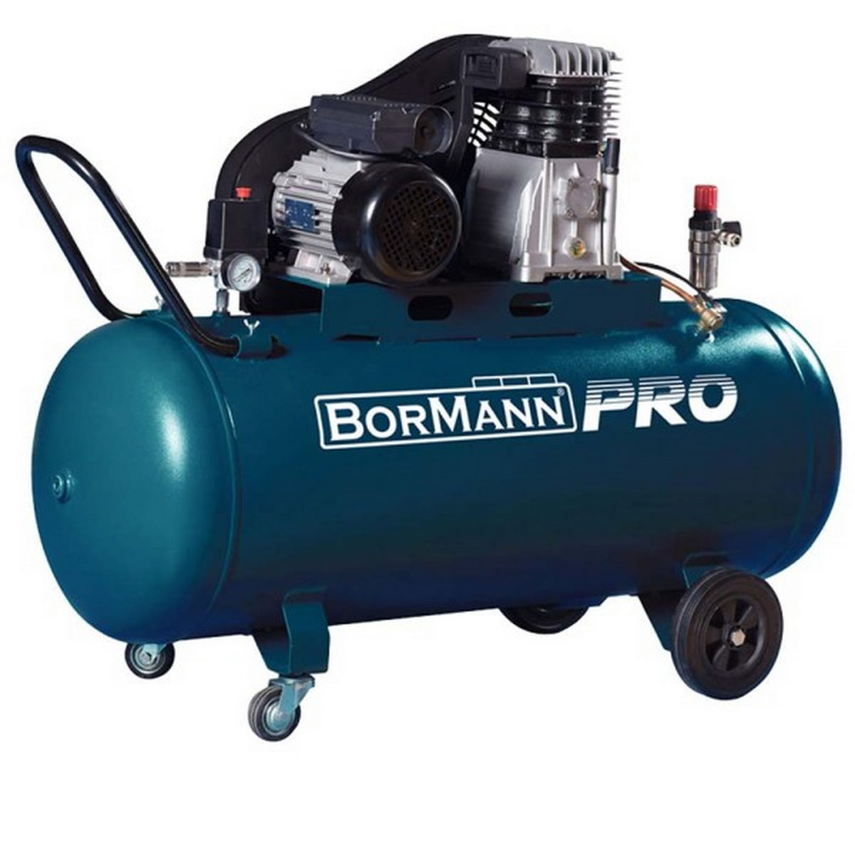 BORMANN Pro BAT5090 Αεροσυμπιεστής (Κομπρεσέρ) Με Ιμάντα 3Hp 200Ltr