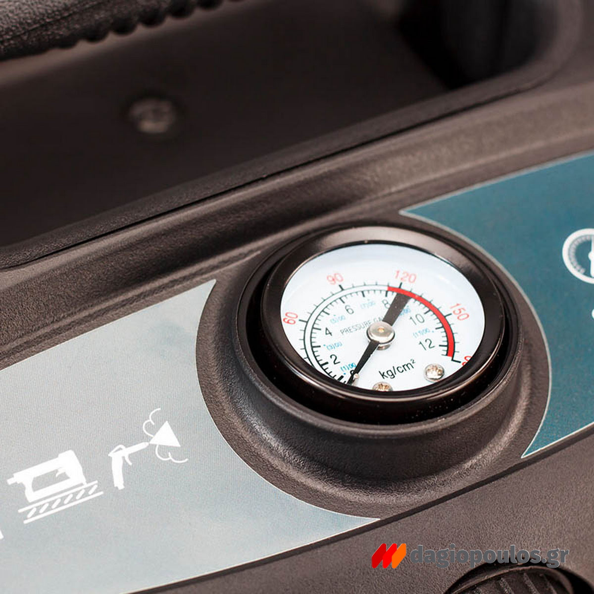 BORMANN Pro BAT5100 Αεροσυμπιεστής (Κομπρεσέρ) Μονομπλόκ 1.5Hp 6Ltr