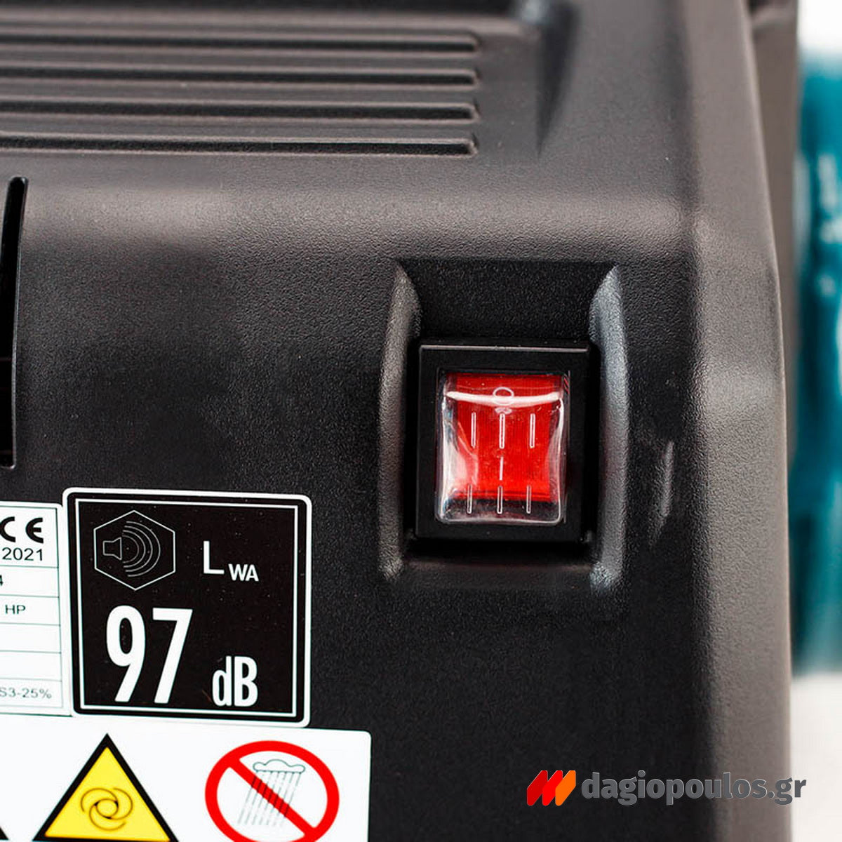 BORMANN Pro BAT5100 Αεροσυμπιεστής (Κομπρεσέρ) Μονομπλόκ 1.5Hp 6Ltr