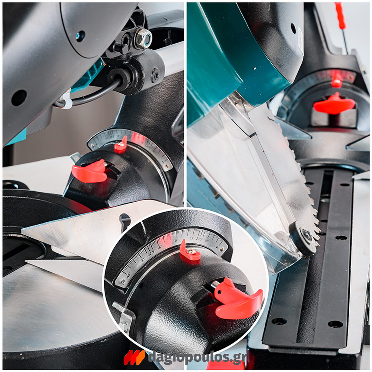 BORMANN Pro BDX3200 Επαγγελματικό Ηλεκτρικό Φαλτσοπρίονο Radial Συρόμενο Επαγωγικό 2000W 305mm