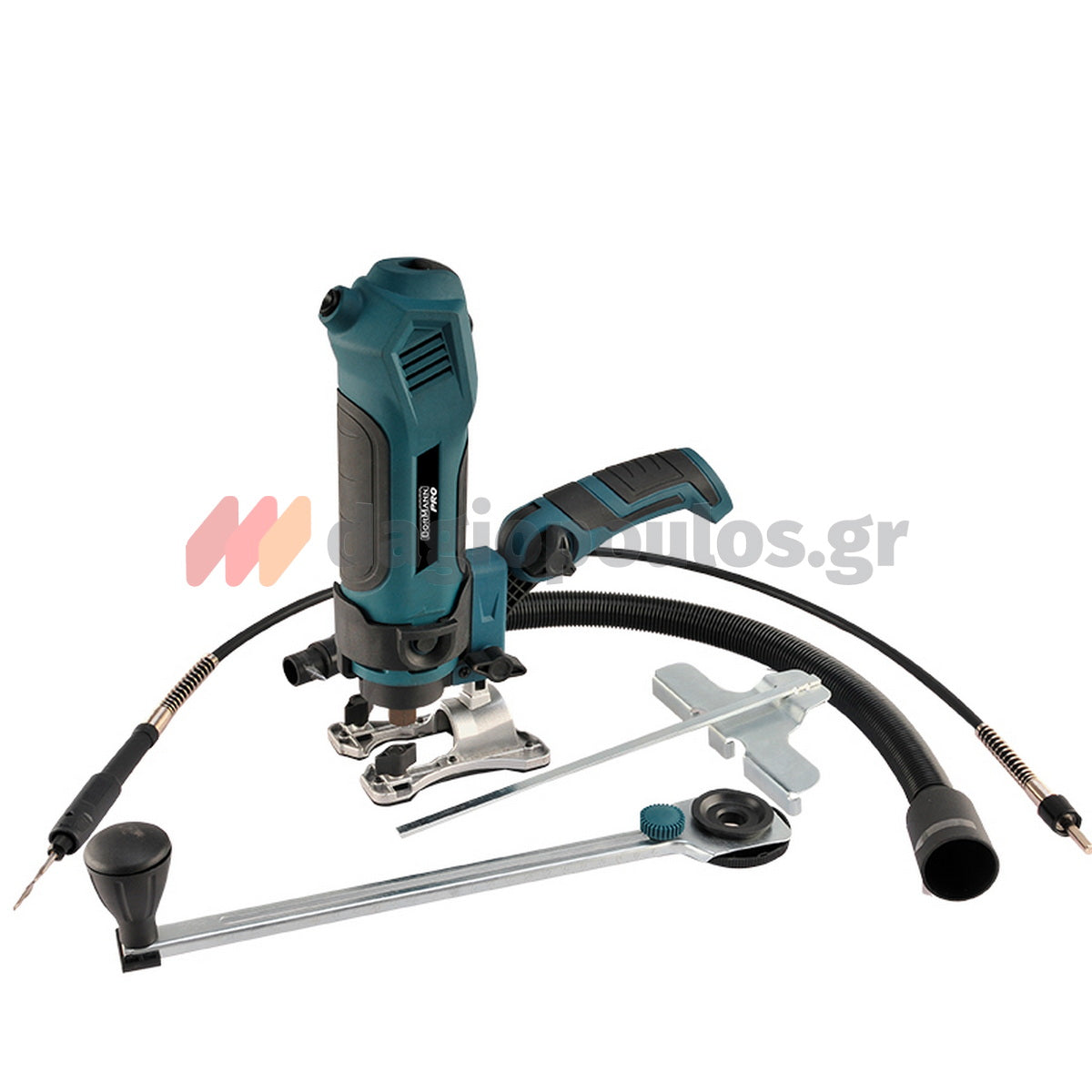 BORMANN Pro BMF5500 Ηλεκτρικό Πολυεργαλείο 550W Με 287 Εξαρτήματα & Βαλίτσα