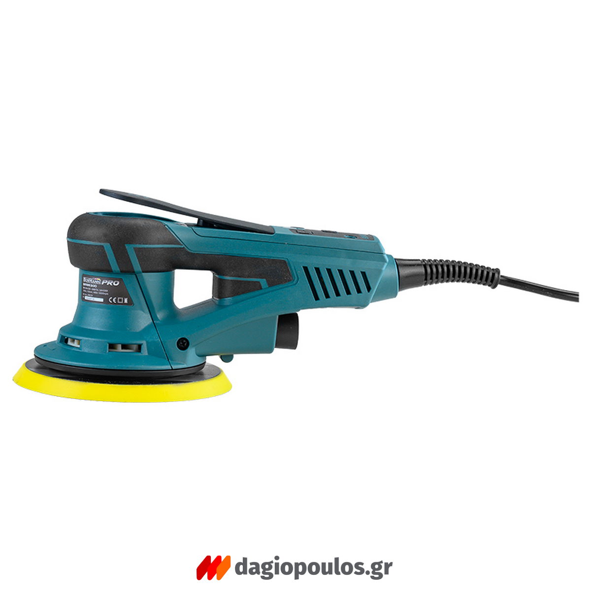 BORMANN Pro BSS5300 Brushless Επαγγελματικό Ηλεκτρικό Τριβείο Έκκεντρο 350W 150mm Με Σύστημα Αναρρόφησης