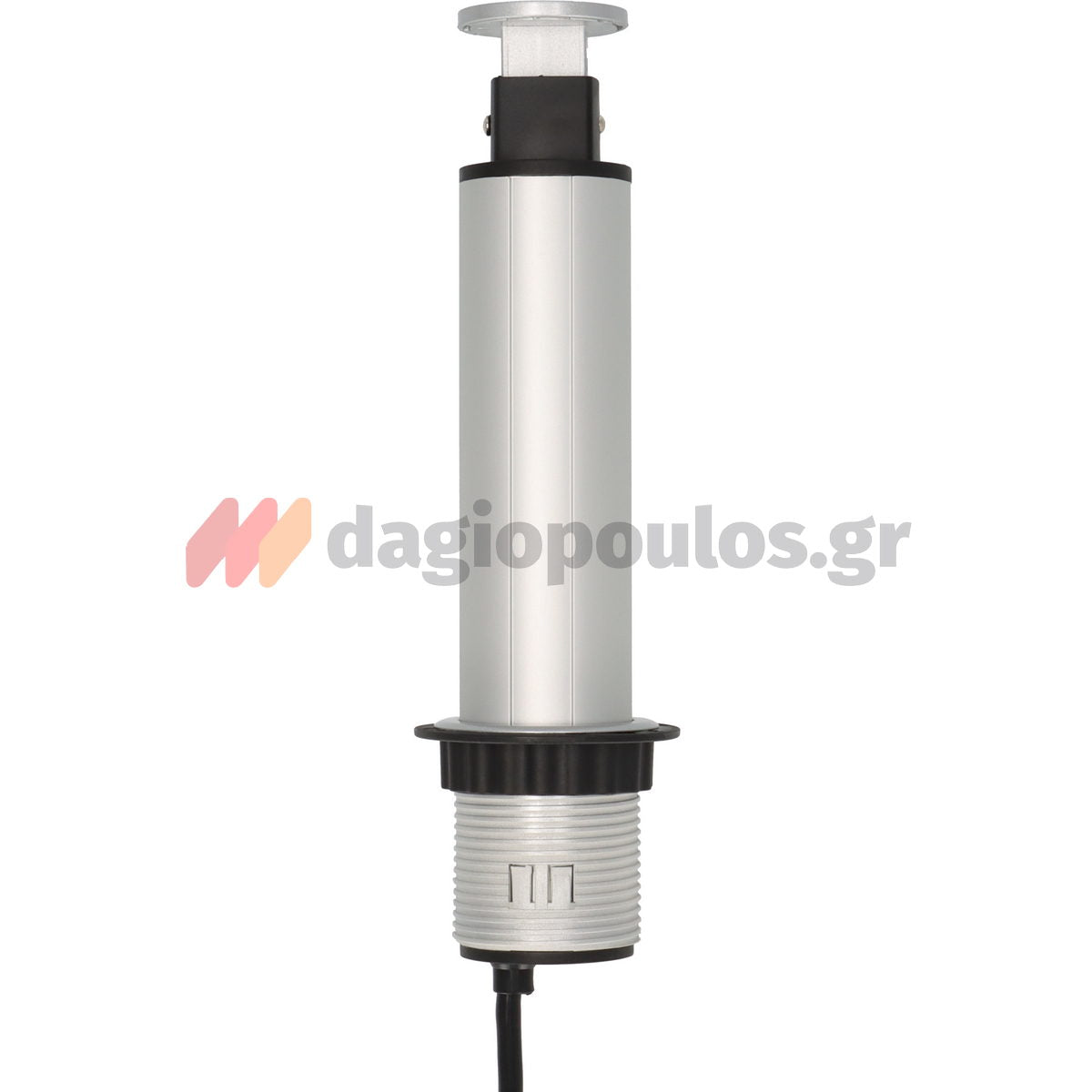 Brennenstuhl Tower 3 Πολύπριζο Ασφαλείας 3 Θέσεων με Διακόπτη και Καλώδιο 2m