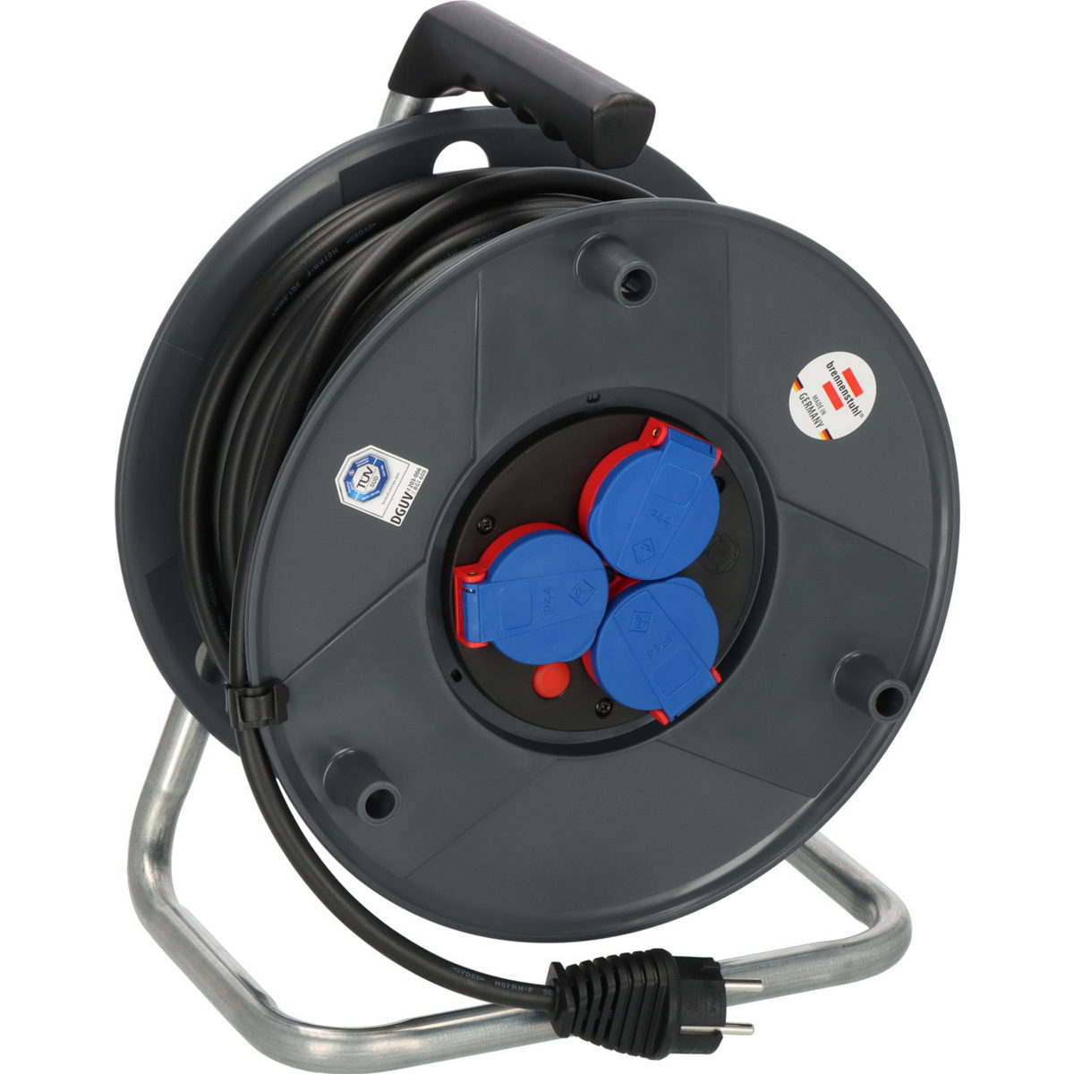 Brennenstuhl Garant 290 1098490001 IP44 Μπαλαντέζα Ρεύματος Σε Καρούλι Με Καλώδιο H07RN-F 3G1,5 x 40mtr