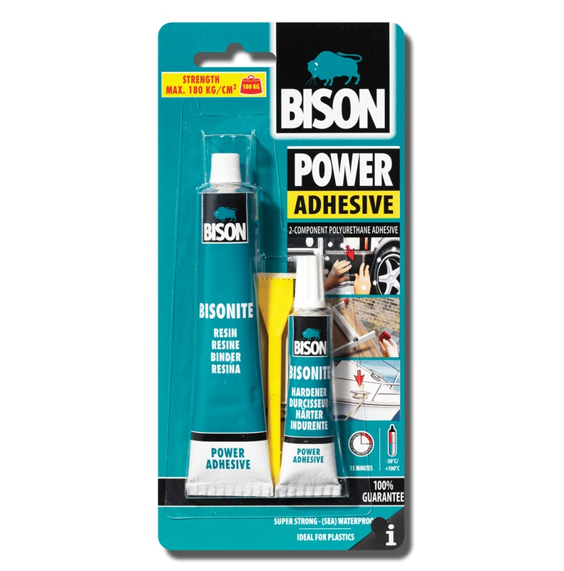 Bison Bisonite Power Adhesive Κόλλα Γενικής Χρήσης 2 Συστατικών 65ml