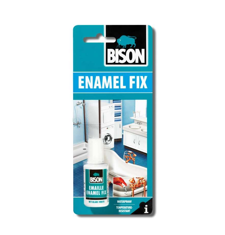 Bison Enamel Fix Υγρό Επισκευής Ειδών Υγιεινής & Οικιακών Συσκευών 20ml