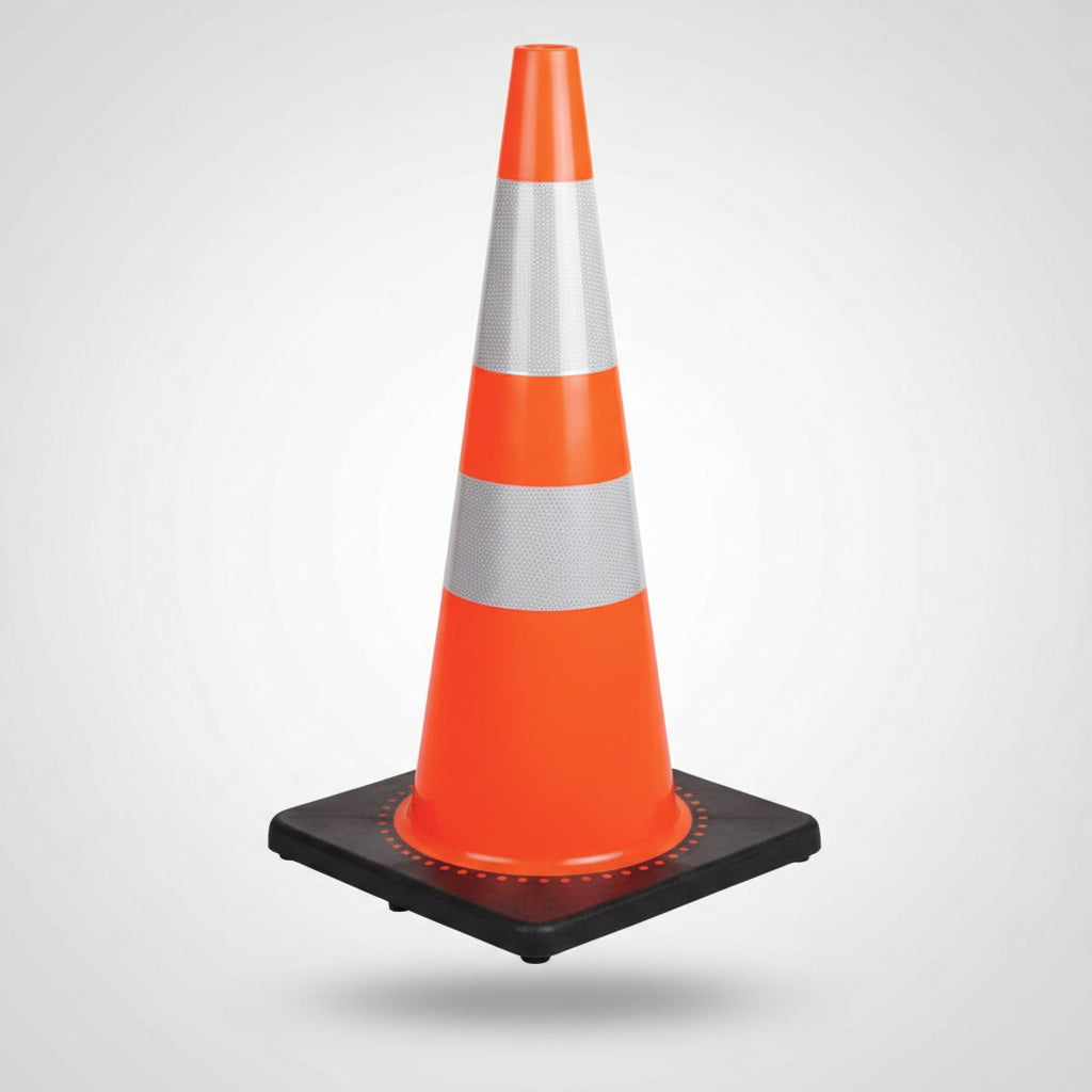Κώνος Οδοσήμανσης Ελαστικός Εύκαμπτος UV PVC 30cm