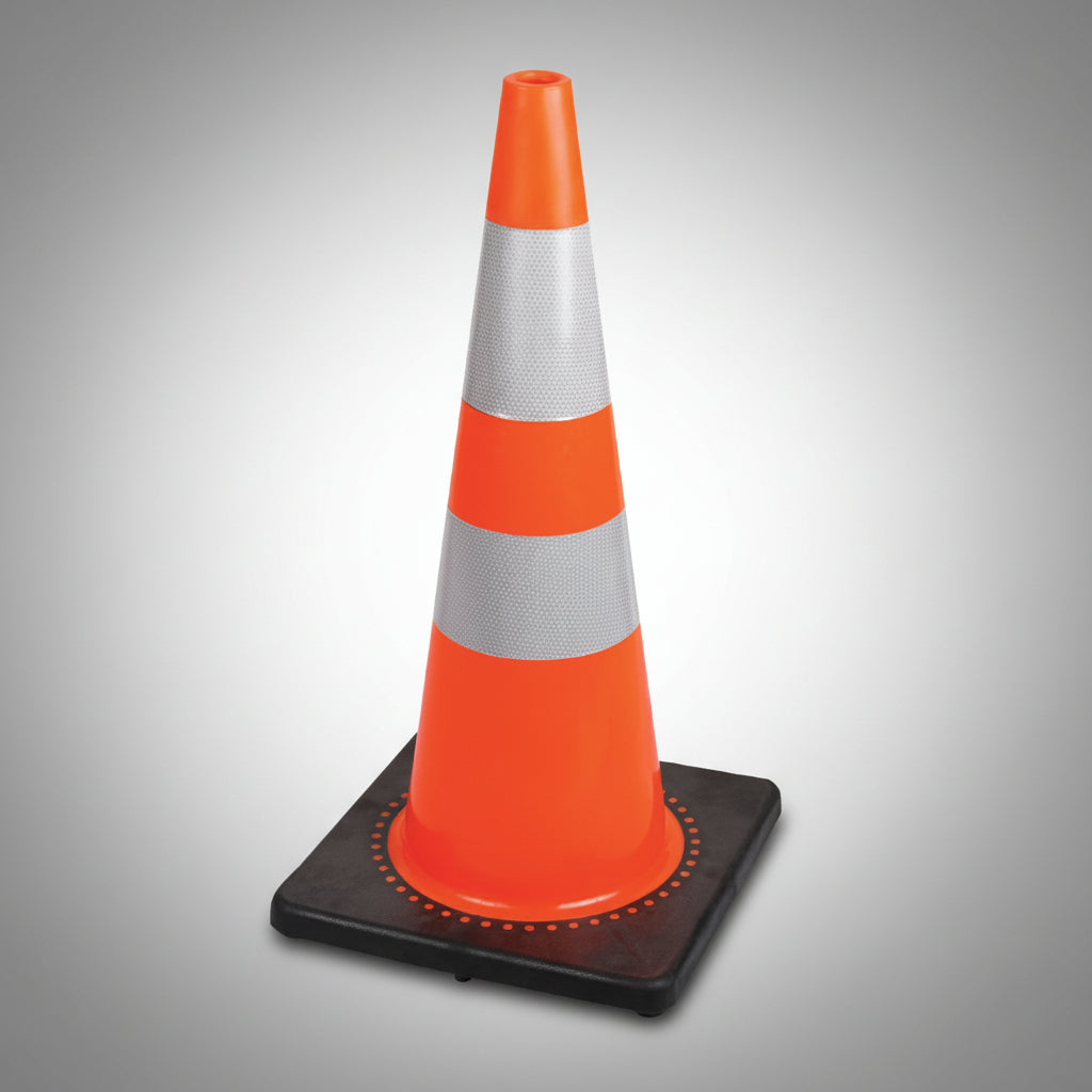 Κώνος Οδοσήμανσης Ελαστικός Εύκαμπτος UV PVC 45cm