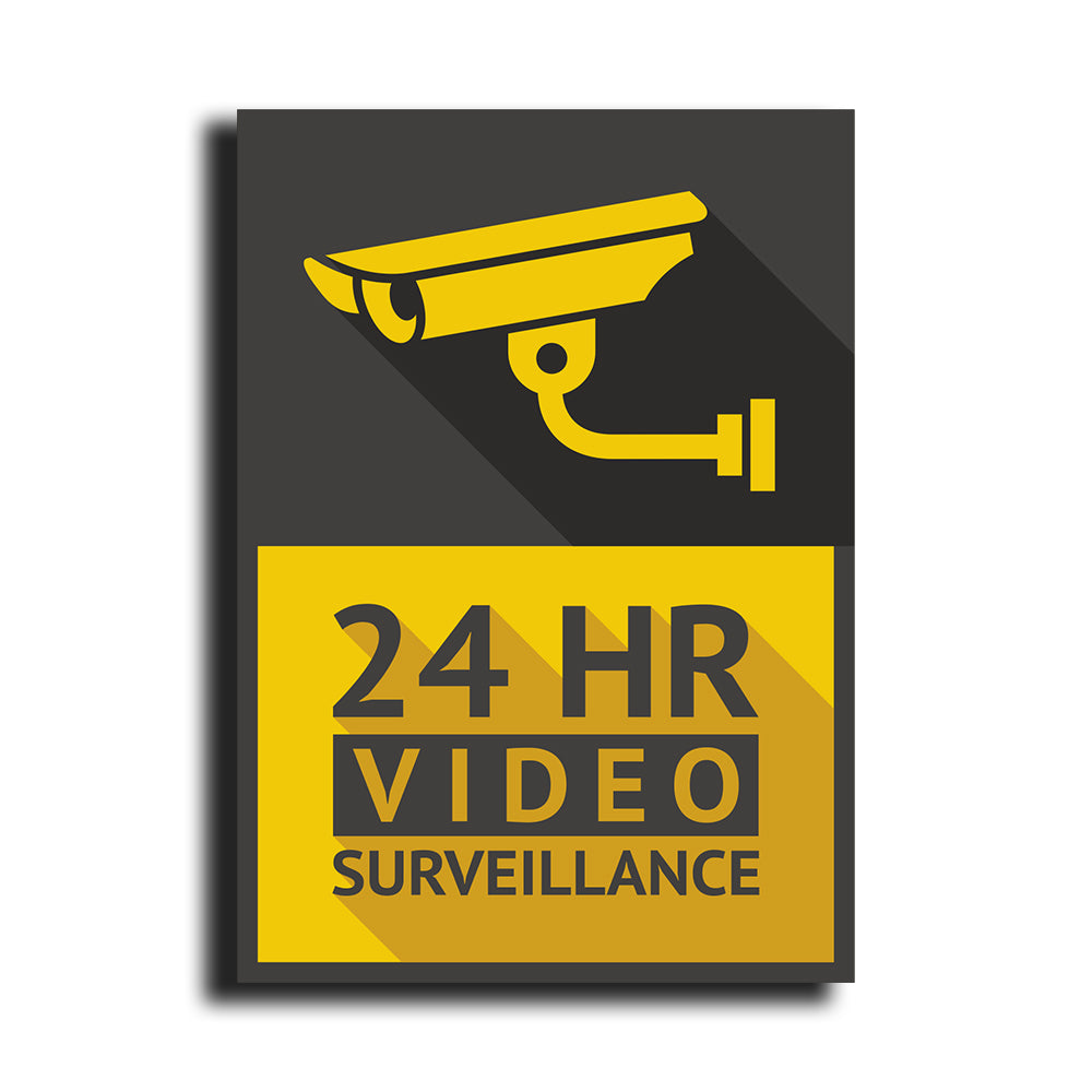 Πινακίδα Σήμανσης PVC “Ο ΧΩΡΟΣ ΠΑΡΑΚΟΛΟΥΘΕΙΤΑΙ" 130mm x 150mm