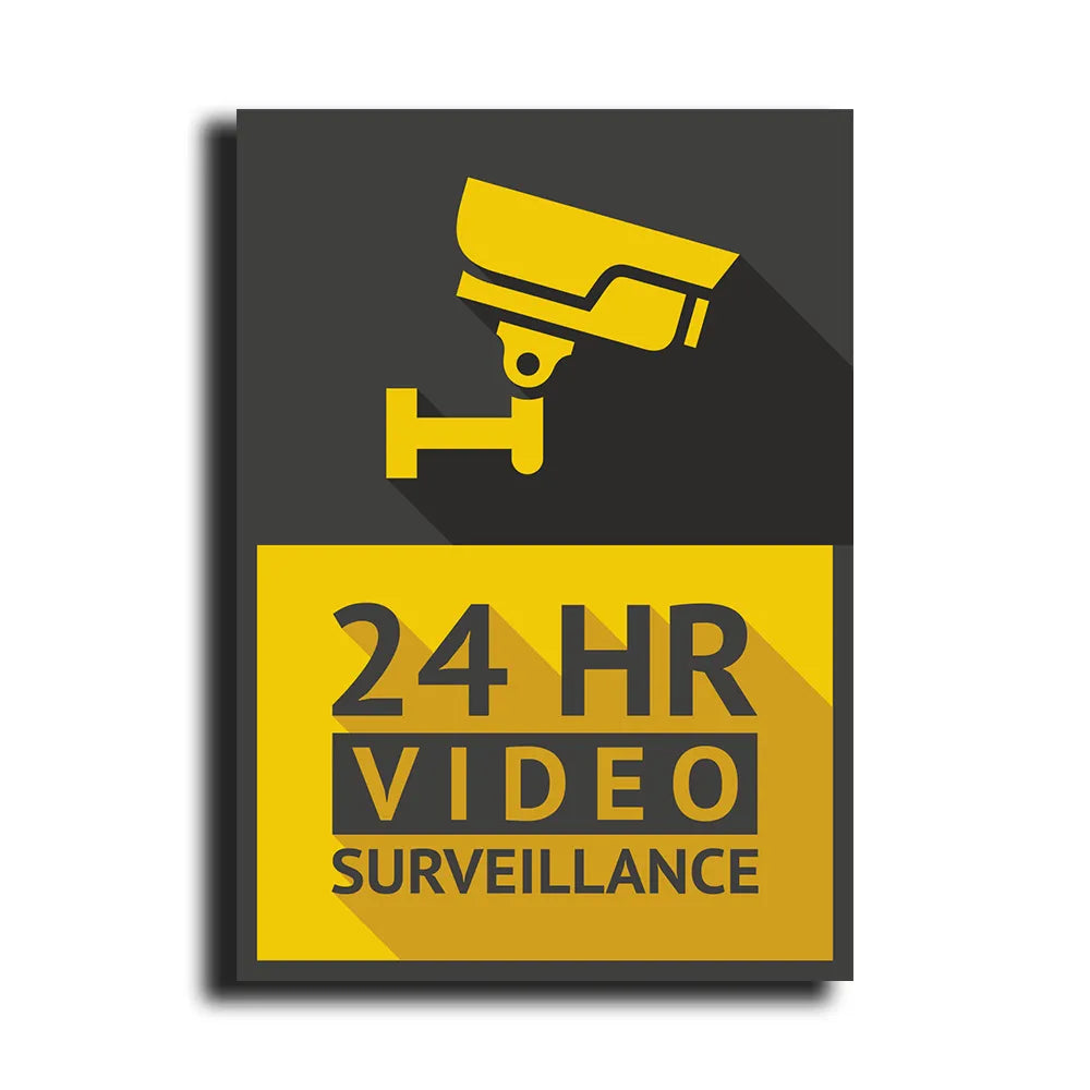 Πινακίδα Σήμανσης PVC “Ο ΧΩΡΟΣ ΠΑΡΑΚΟΛΟΥΘΕΙΤΑΙ" 130mm x 150mm