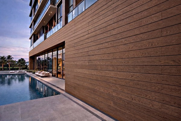 WPC Wall Cladding Premium Πηχάκια Επένδυσης Teak 7540 12.5cm x 2900cm