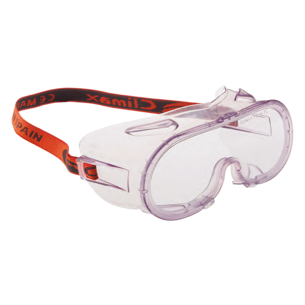 Climax Goggle 539 AS/N CE EN166 F Γυαλιά Προστασίας Εργασίας Κλειστού Τύπου Διαφανή