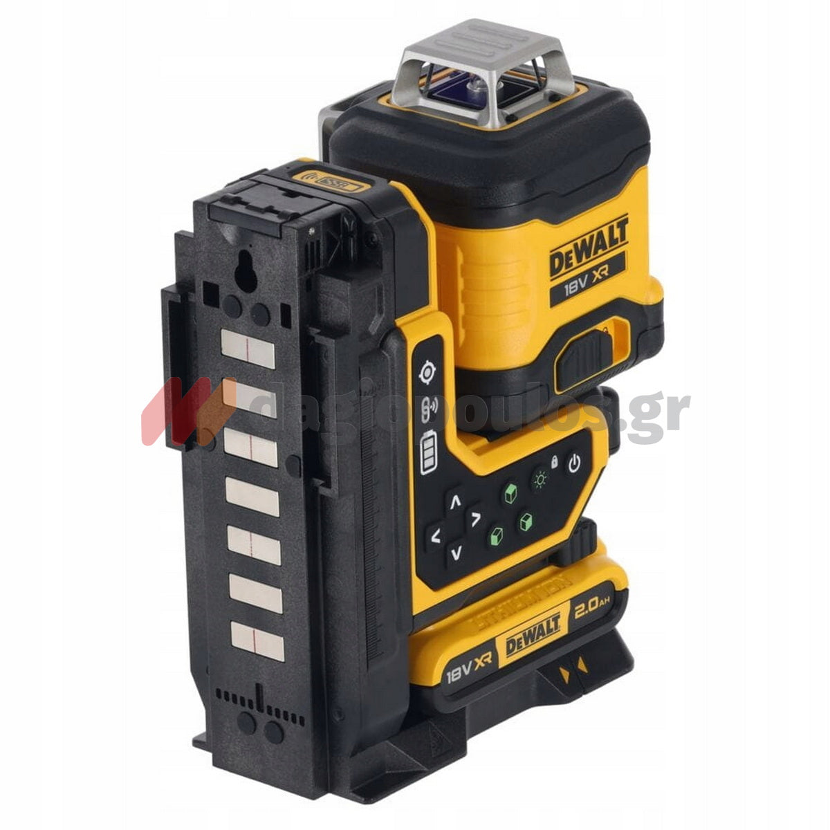 DeWalt DCLE34035D1-QW Laser Αυτορρυθμιζόμενο Με 3 Γραμμές 360 Μοίρες Πράσινης Δέσμης 18V Li-Ion XR Και Τηλεχειριστήριο