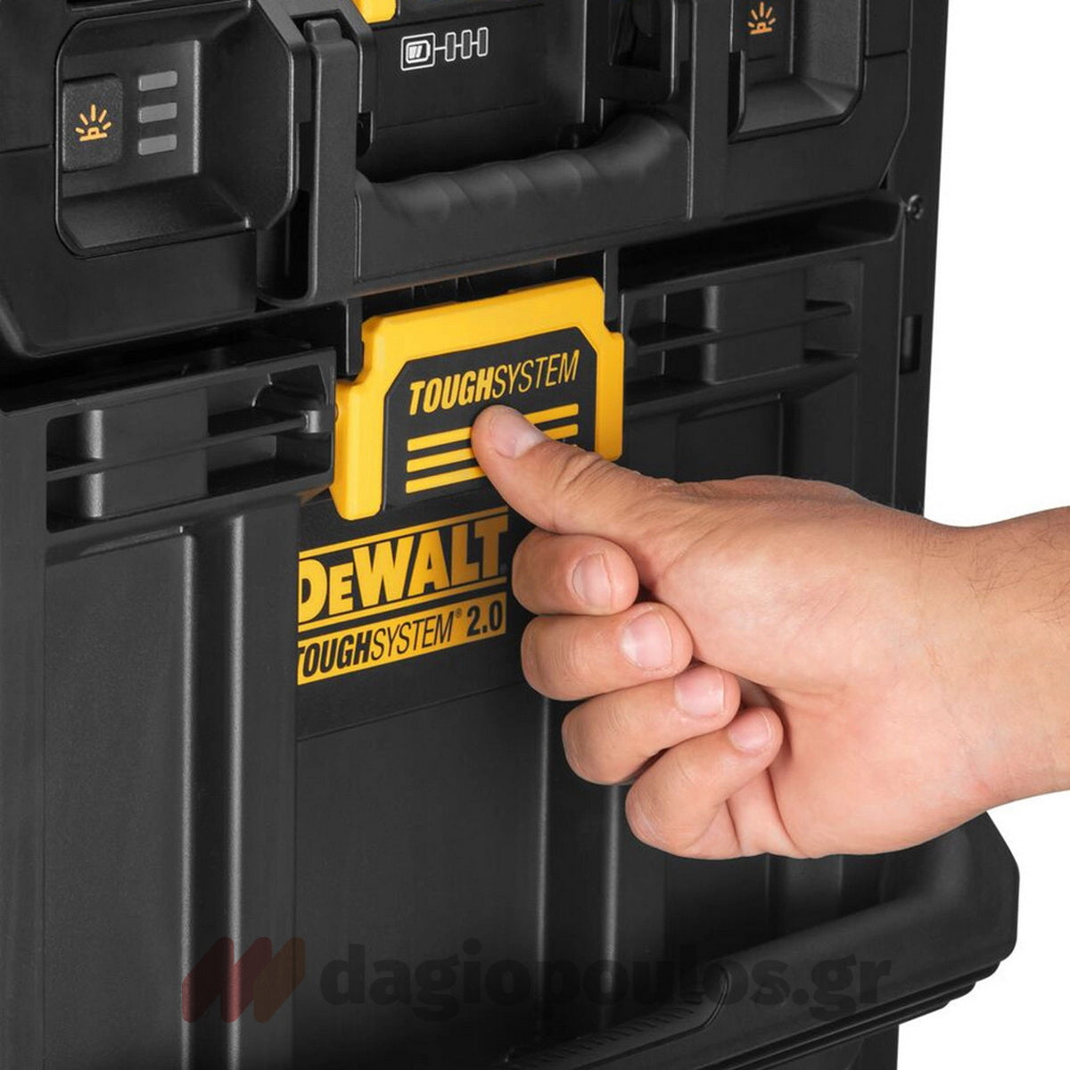 DeWalt DWST08061-1 Toughsystem 2.0 Κουτί Φωτισμού και Αποθήκευσης 18V Li-Ion Solo