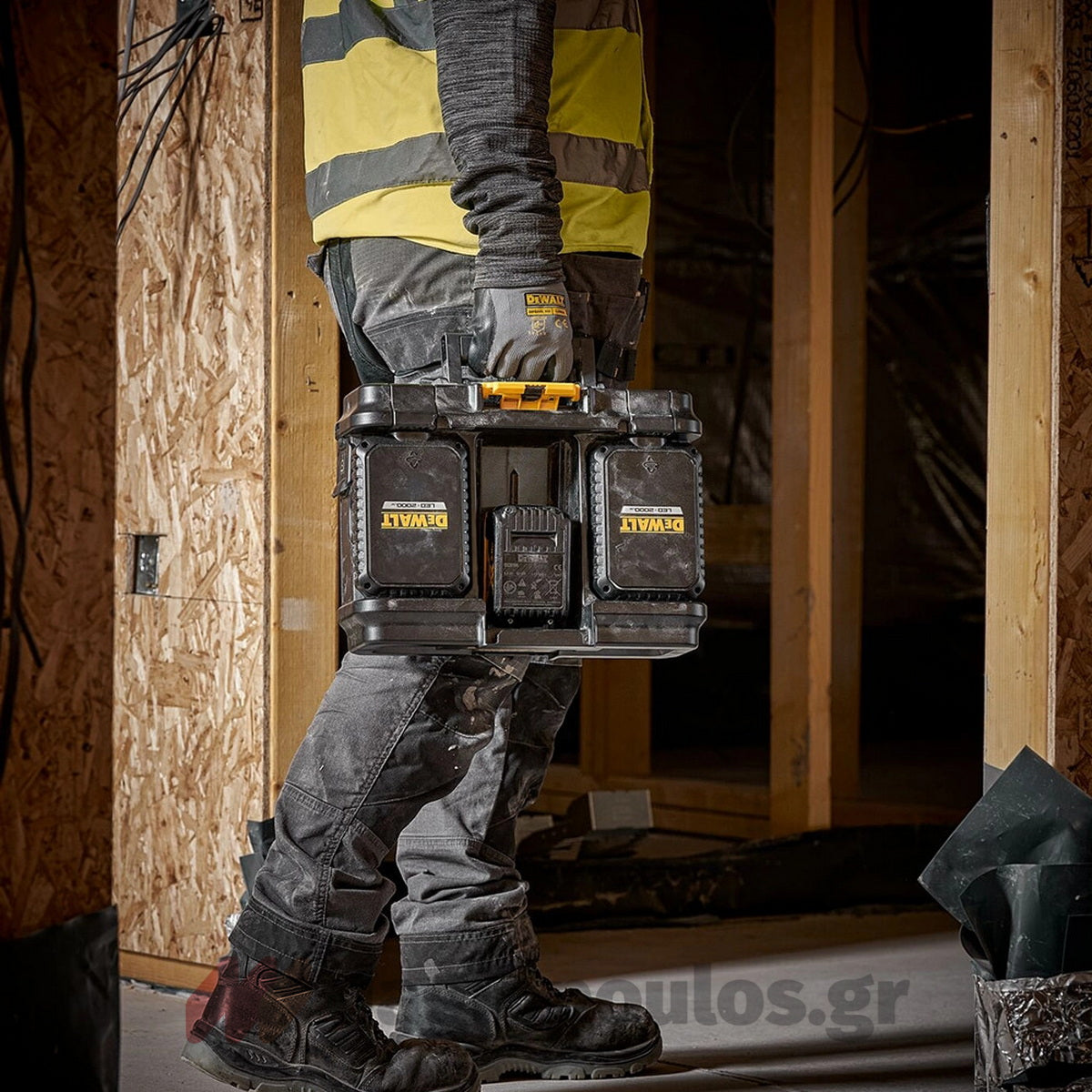 DeWalt DWST08061-1 Toughsystem 2.0 Κουτί Φωτισμού και Αποθήκευσης 18V Li-Ion Solo