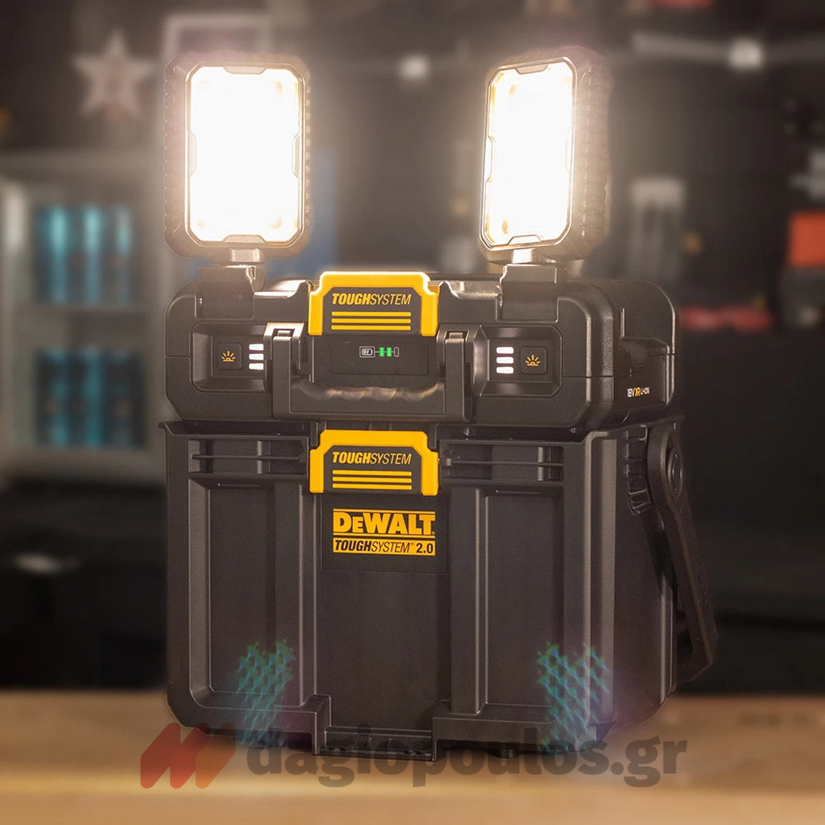 DeWalt DWST08061-1 Toughsystem 2.0 Κουτί Φωτισμού και Αποθήκευσης 18V Li-Ion Solo
