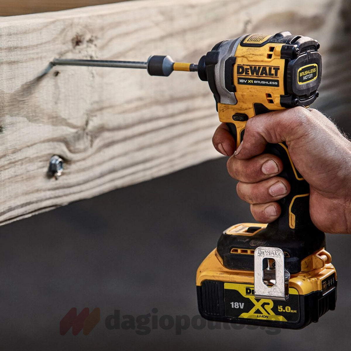 DeWalt DCK2050H2T-QW Brushless Συλλογή Κρουστικό Δραπανοκατσάβιδο & Παλμικό Κατσαβίδι 18V Li-Ion Με 2 Μπαταρίες 5.0Ah & Βαλίτσα T-Stak