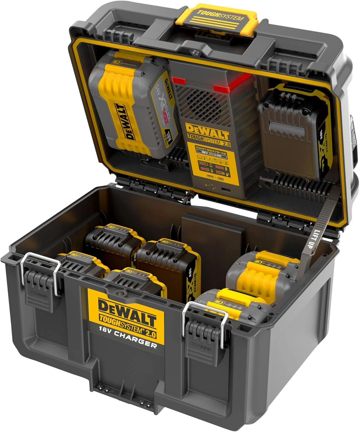 DeWalt DWST83471-QS ToughSystem 2.0 Εργαλειοθήκη Φορτιστής 18/54V Tough System 2.0