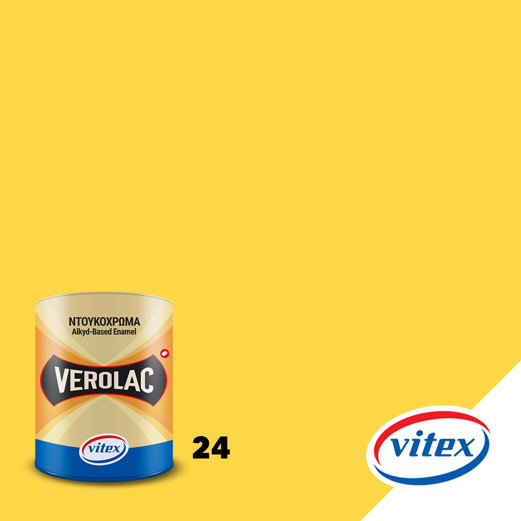 Vitex Verolac Αλκυδικό Χρώμα Διαλυτικού Για Ξύλα & Μέταλλα 750ml 24