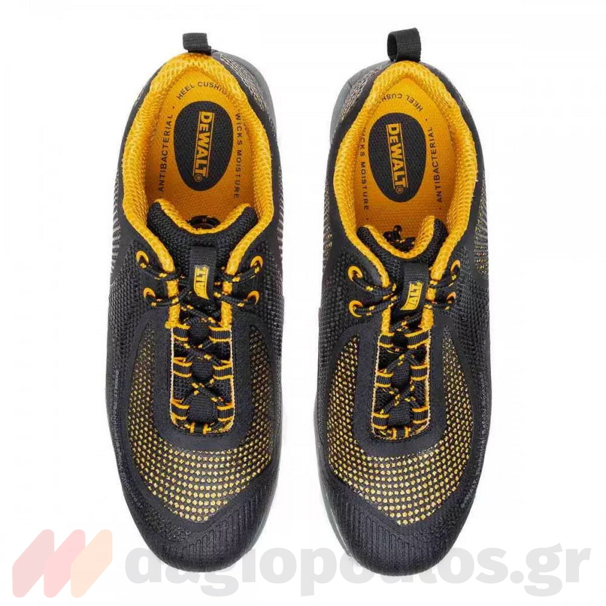 DeWalt DWF50099-130 Krypton Black Mesh S1P Παπούτσια Ασφαλείας Εργαζομένων Χαμηλά Με Προστασία