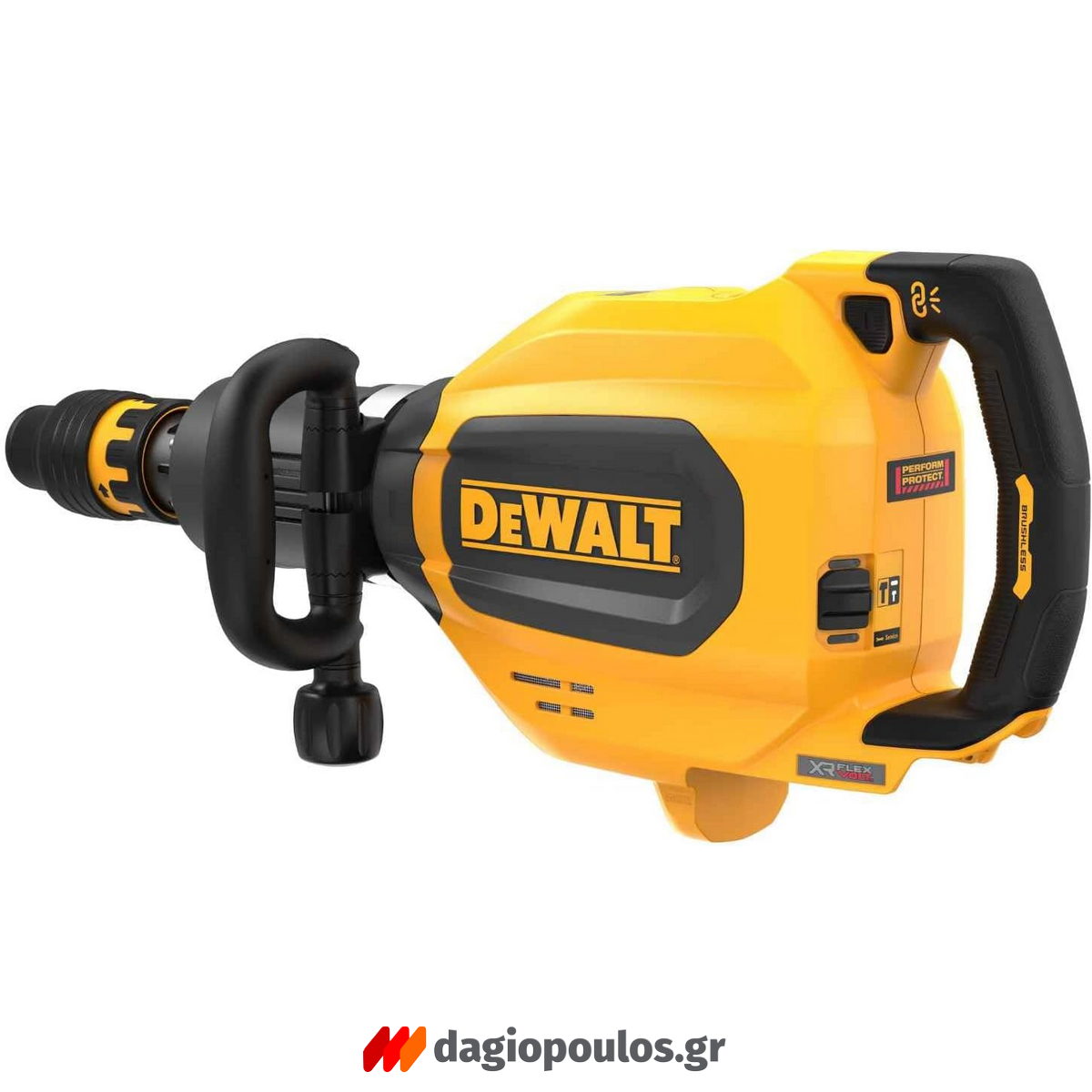 DeWalt DCH911NK-XJ SDS Max Brushless Κατεδαφιστικό Σκαπτικό Πνευματικό Πιστολέτο Μπαταρίας 54V LiIon 27J 12.3kg