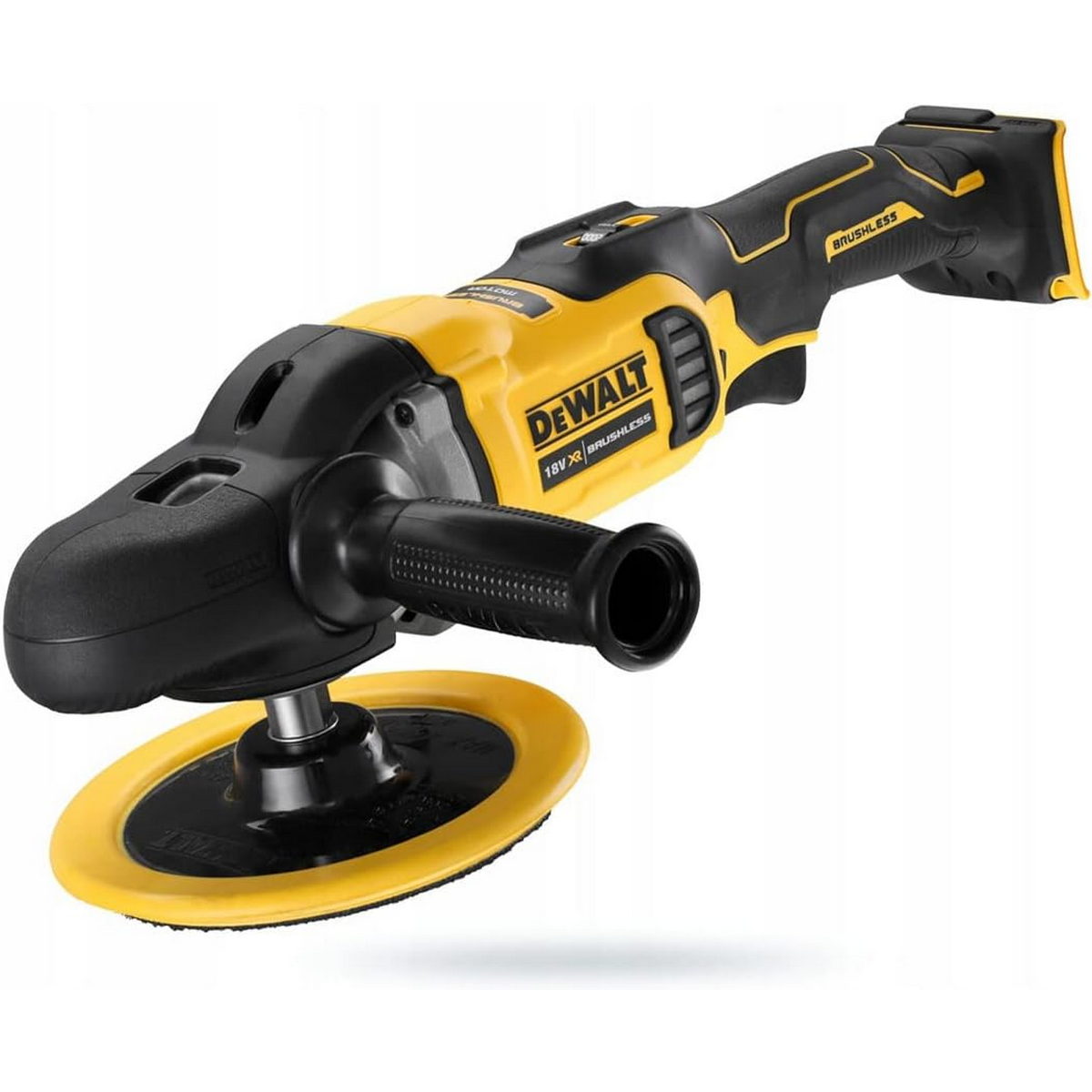 DeWalt DCM849N-XJ Brushless Αλοιφαδόρος Στιλβωτής Μπαταρίας 18V Li-Ion 180mm SOLO Ρυθμιζόμενος
