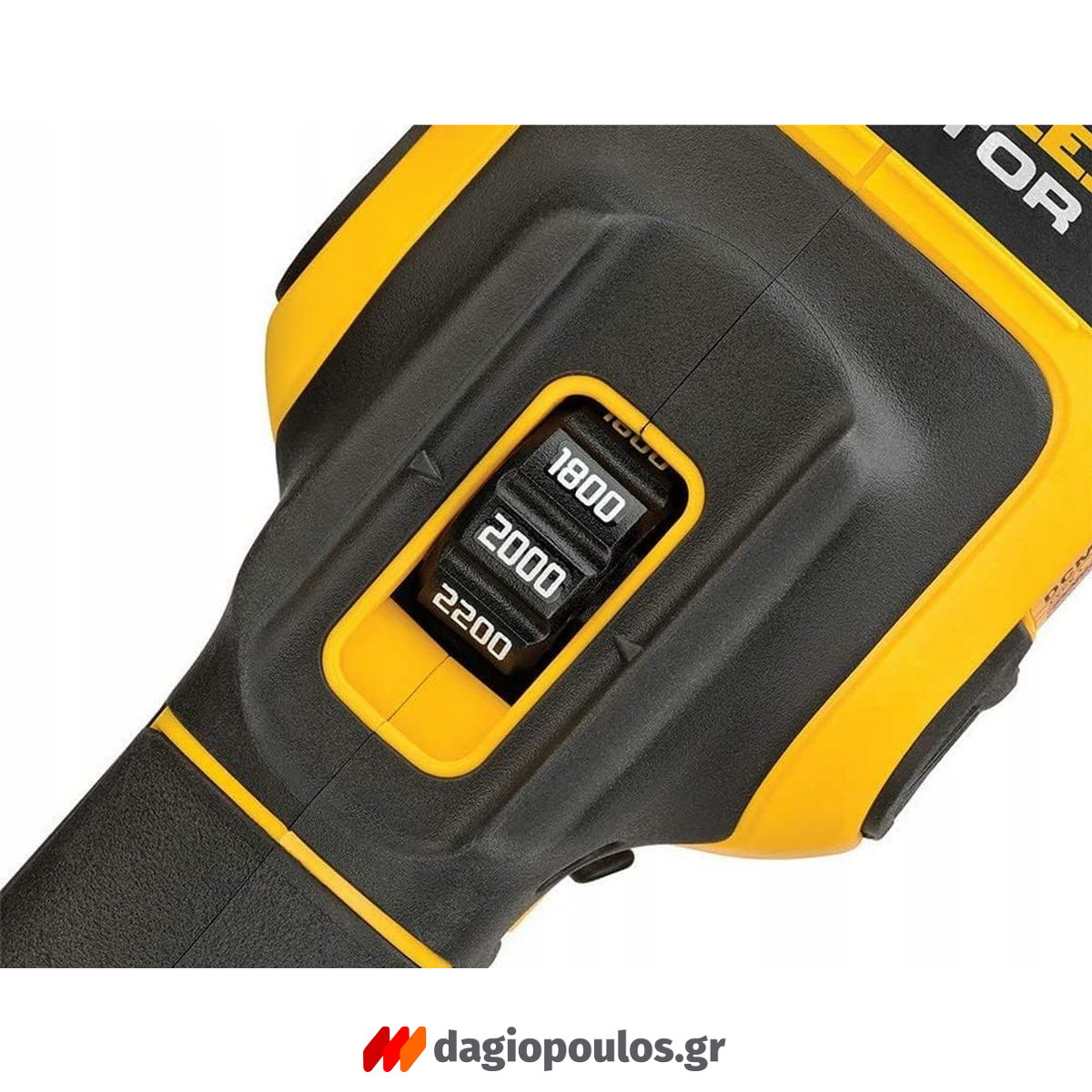 DeWalt DCM849N-XJ Brushless Αλοιφαδόρος Στιλβωτής Μπαταρίας 18V Li-Ion 180mm SOLO Ρυθμιζόμενος