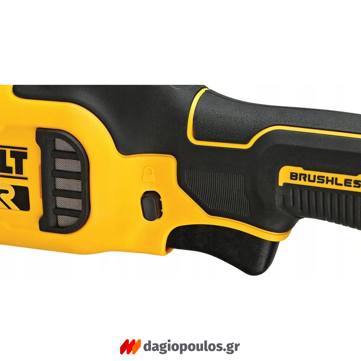 DeWalt DCM849N-XJ Brushless Αλοιφαδόρος Στιλβωτής Μπαταρίας 18V Li-Ion 180mm SOLO Ρυθμιζόμενος