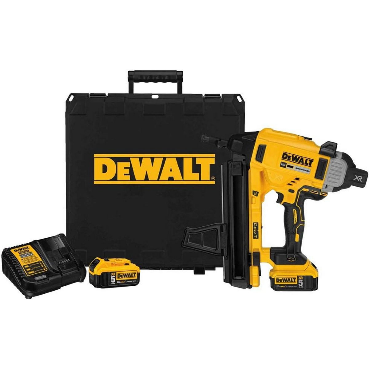 DeWalt DCN890P2 Brushless Καρφωτικό Μπετού Μπαταρίας 18V Li-Ion Με 2 Μπαταρίες 5.0Ah & Βαλίτσα