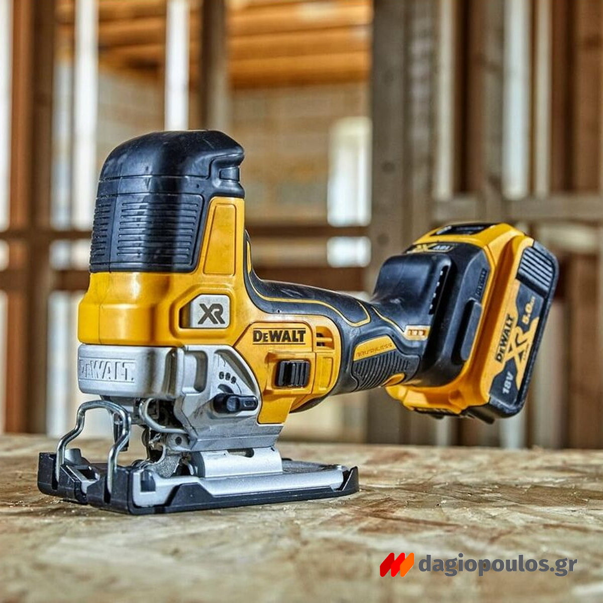DeWalt DCS335N-XJ Brushless Σέγα Μπαταρίας XR 18V Li-Ion SOLO