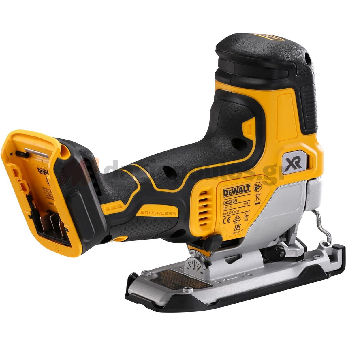 DeWalt DCS335NT-XJ Brushless Σέγα Μπαταρίας XR 18V Li-Ion SOLO & Βαλίτσα T-Stak