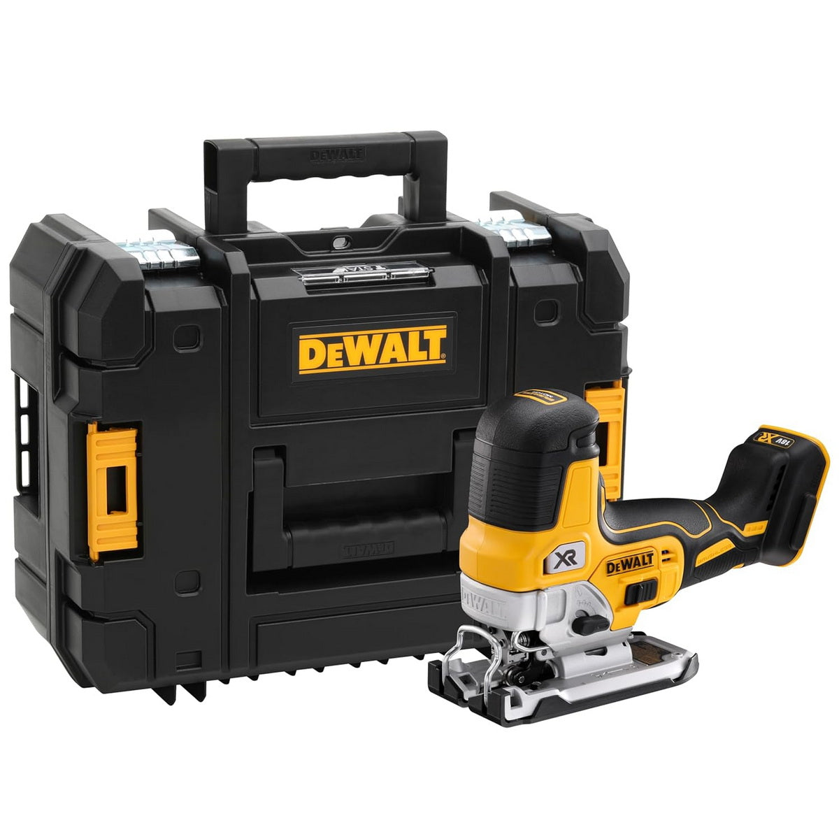 DeWalt DCS335NT-XJ Brushless Σέγα Μπαταρίας XR 18V Li-Ion SOLO & Βαλίτσα T-Stak