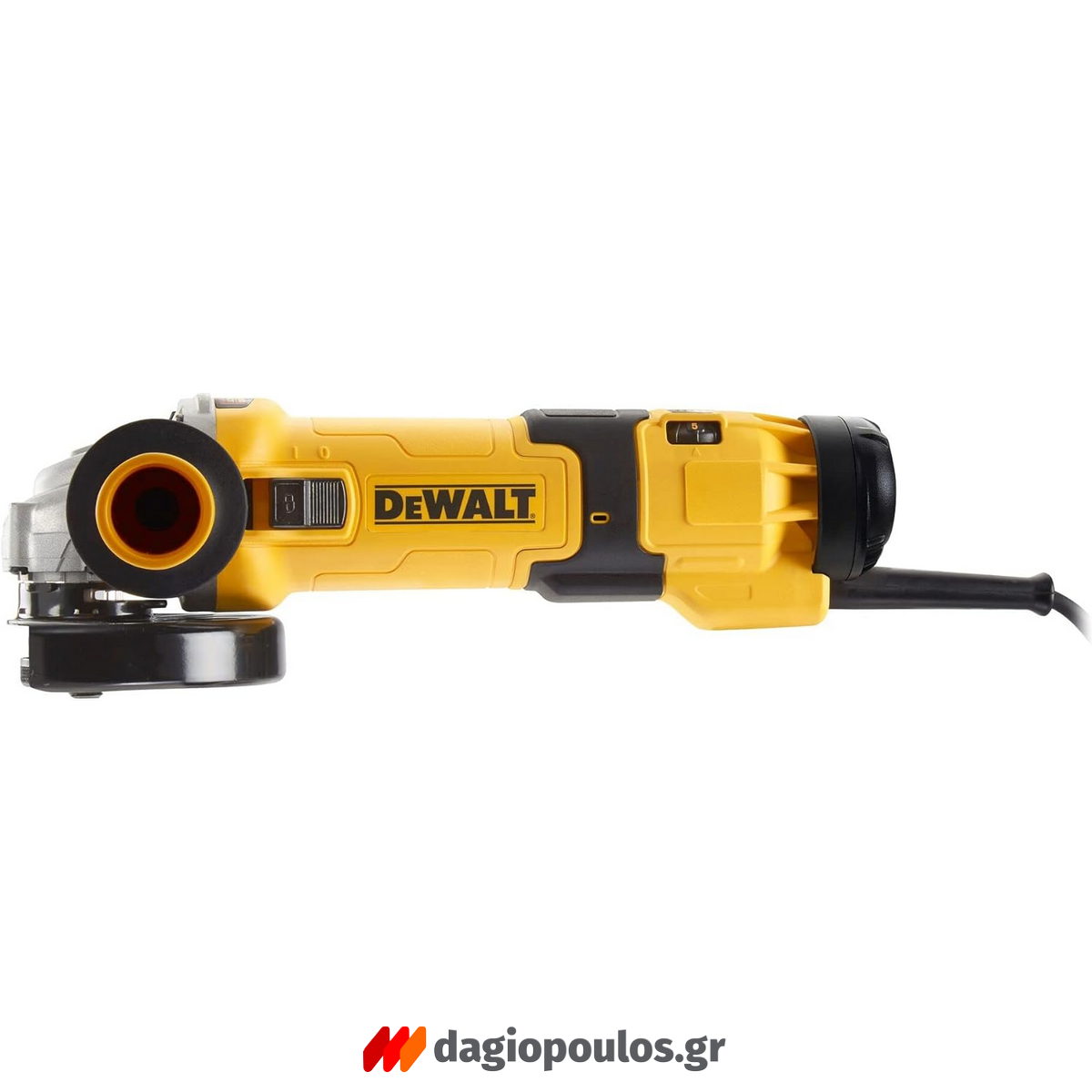 DeWalt DWE4257-QS Ηλεκτρικός Γωνιακός Τροχός 1500W 125mm ΡΥΘΜΙΖΟΜΕΝΟΣ