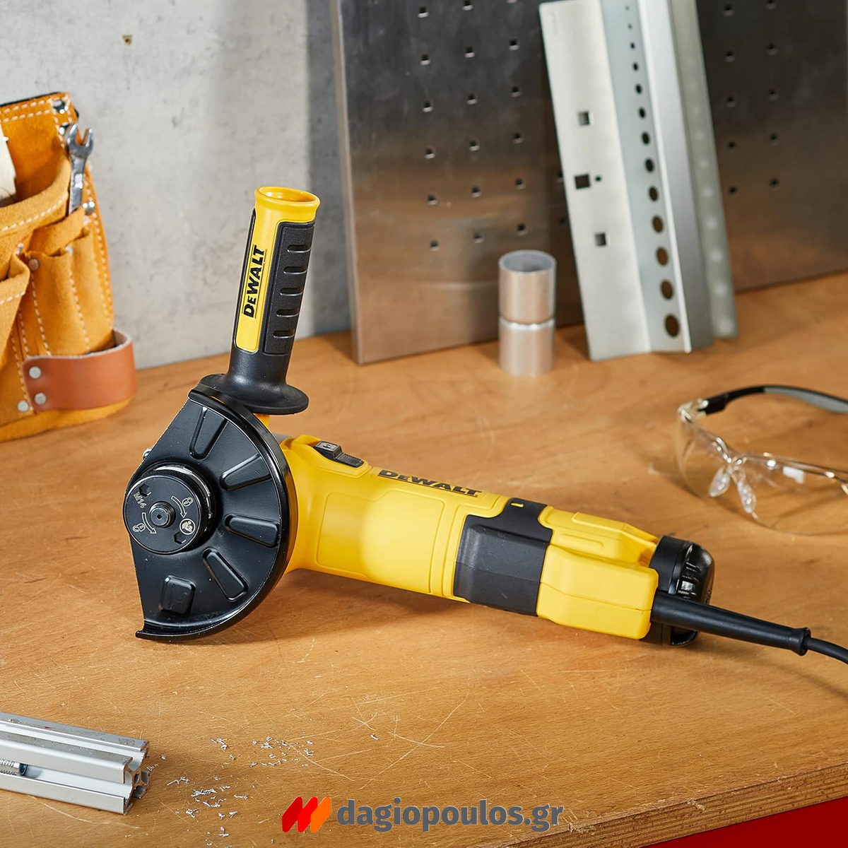 DeWalt DWE4257-QS Ηλεκτρικός Γωνιακός Τροχός 1500W 125mm ΡΥΘΜΙΖΟΜΕΝΟΣ