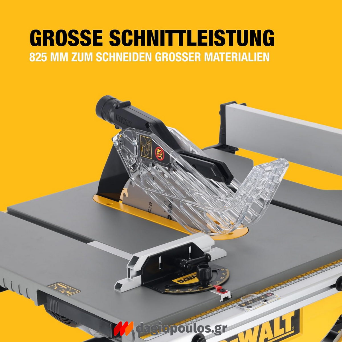 Dewalt DWE7492-QS Ηλεκτρικό Δισκοπρίονο Πάγκου 2000W 250mm