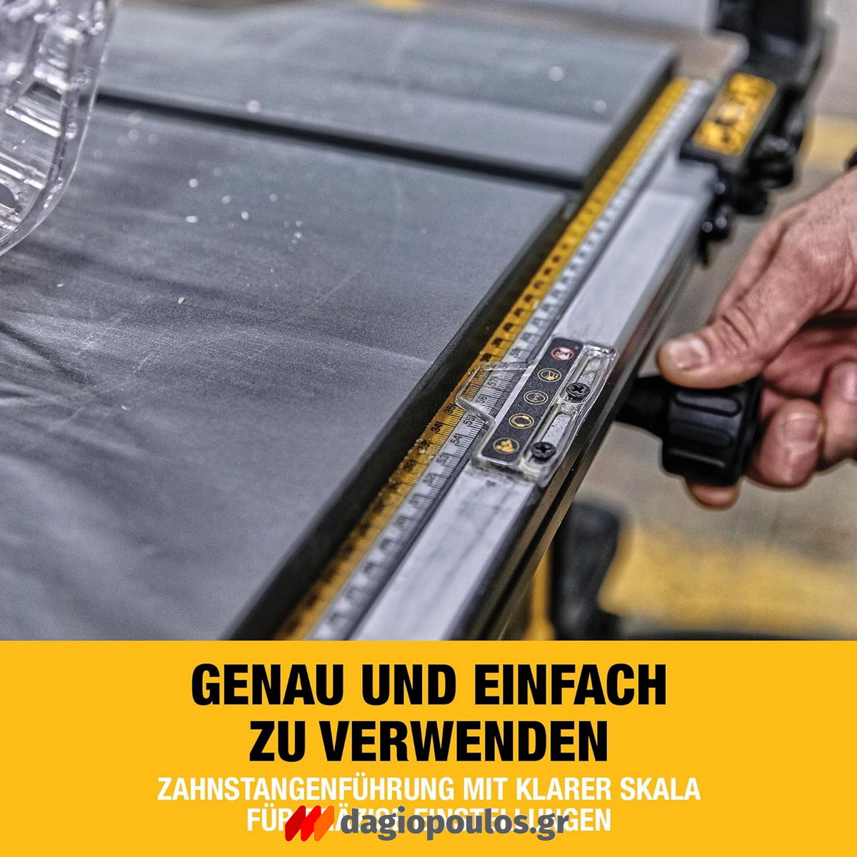 Dewalt DWE7492-QS Ηλεκτρικό Δισκοπρίονο Πάγκου 2000W 250mm
