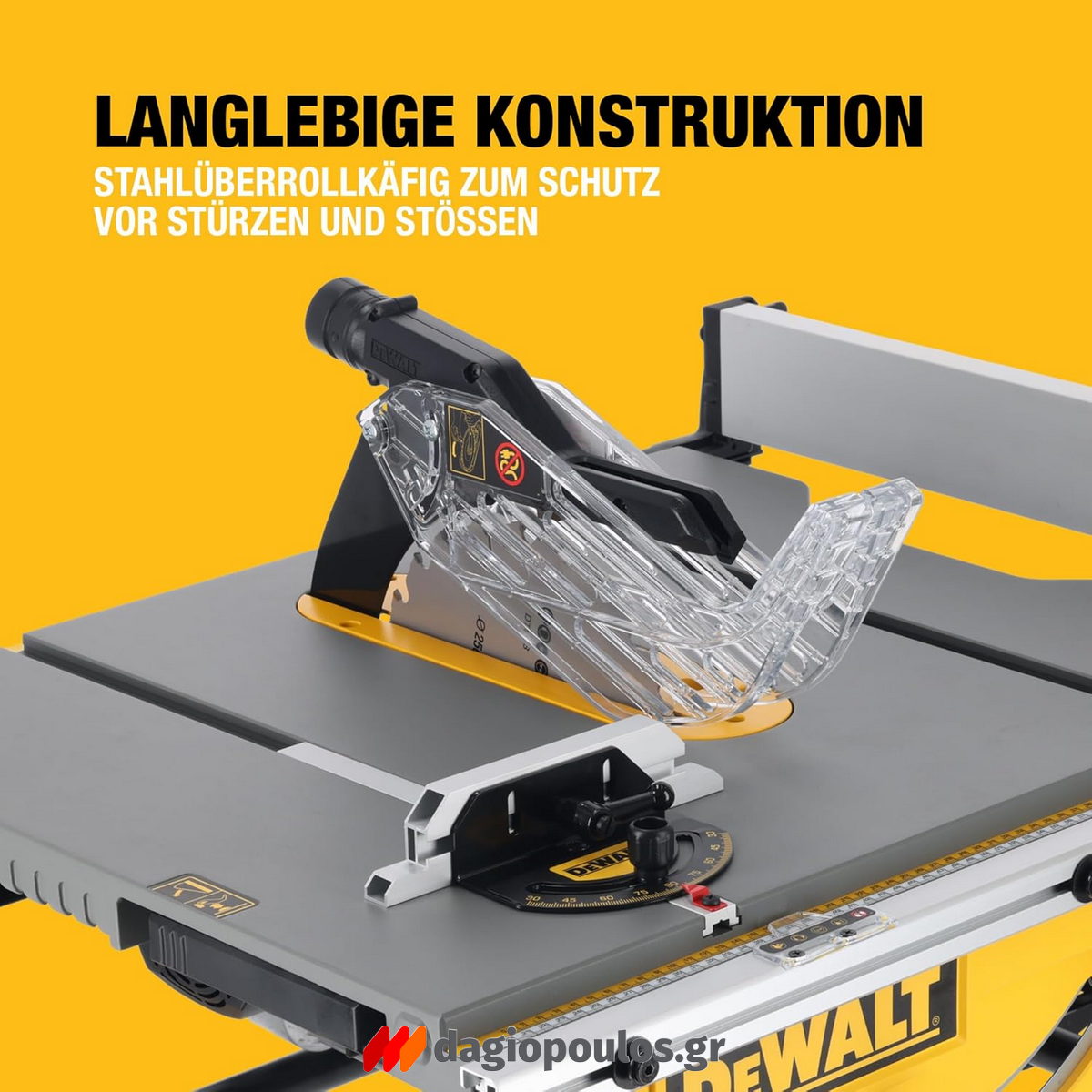 Dewalt DWE7492-QS Ηλεκτρικό Δισκοπρίονο Πάγκου 2000W 250mm