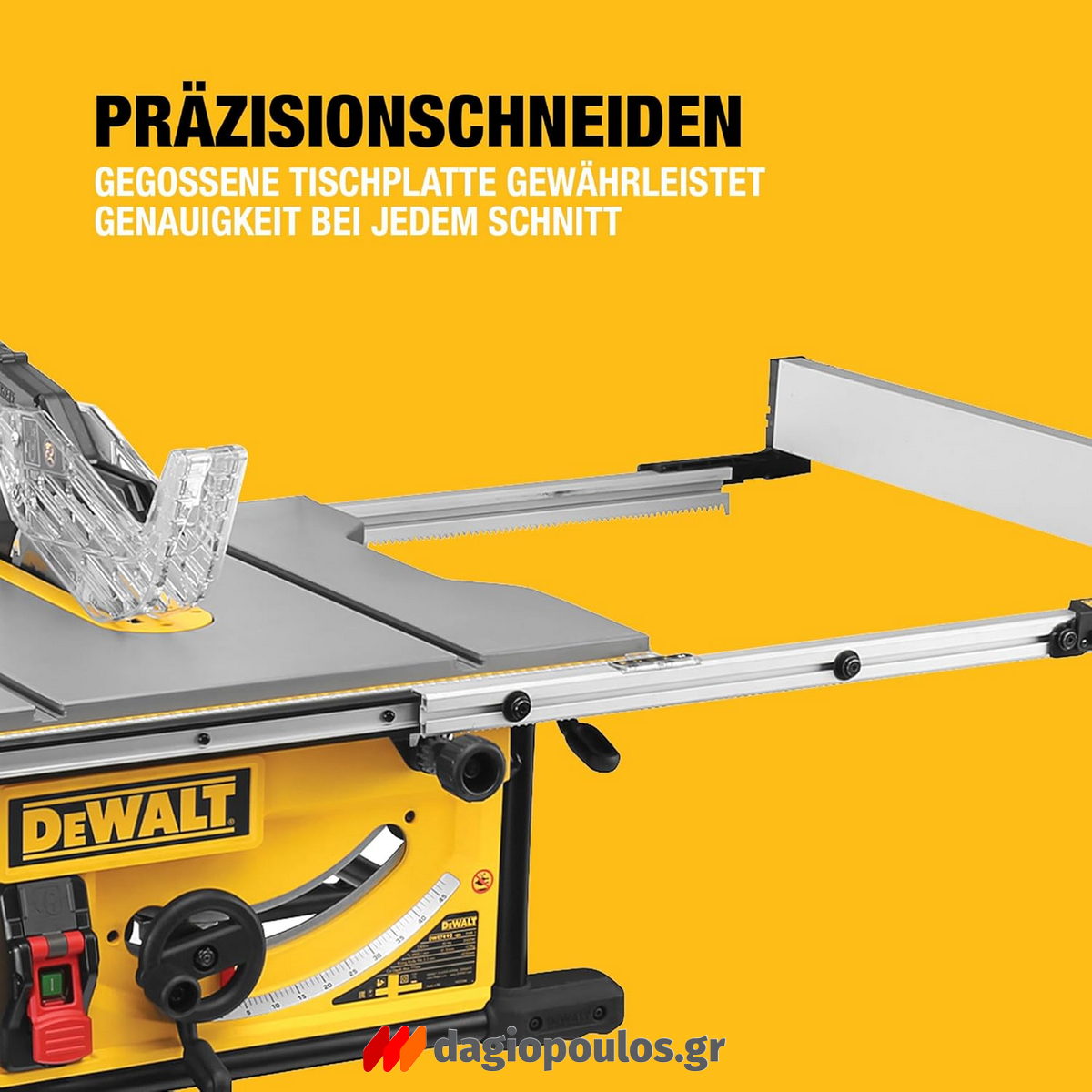 Dewalt DWE7492-QS Ηλεκτρικό Δισκοπρίονο Πάγκου 2000W 250mm
