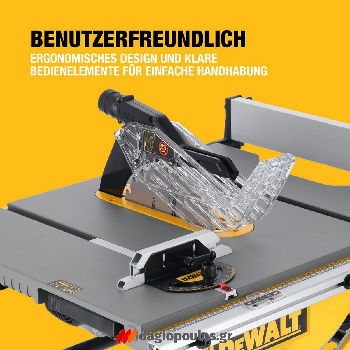 Dewalt DWE7492-QS Ηλεκτρικό Δισκοπρίονο Πάγκου 2000W 250mm