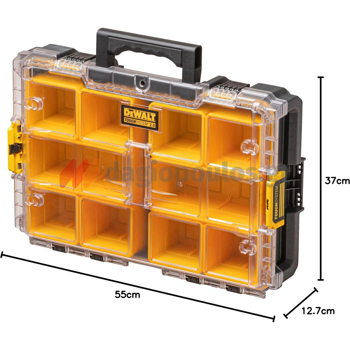 DeWalt DWST83394-1 Εργαλειοθήκη Ταμπακιέρα (Organizer) Για TOUGH SYSTEM 2.0 DS100