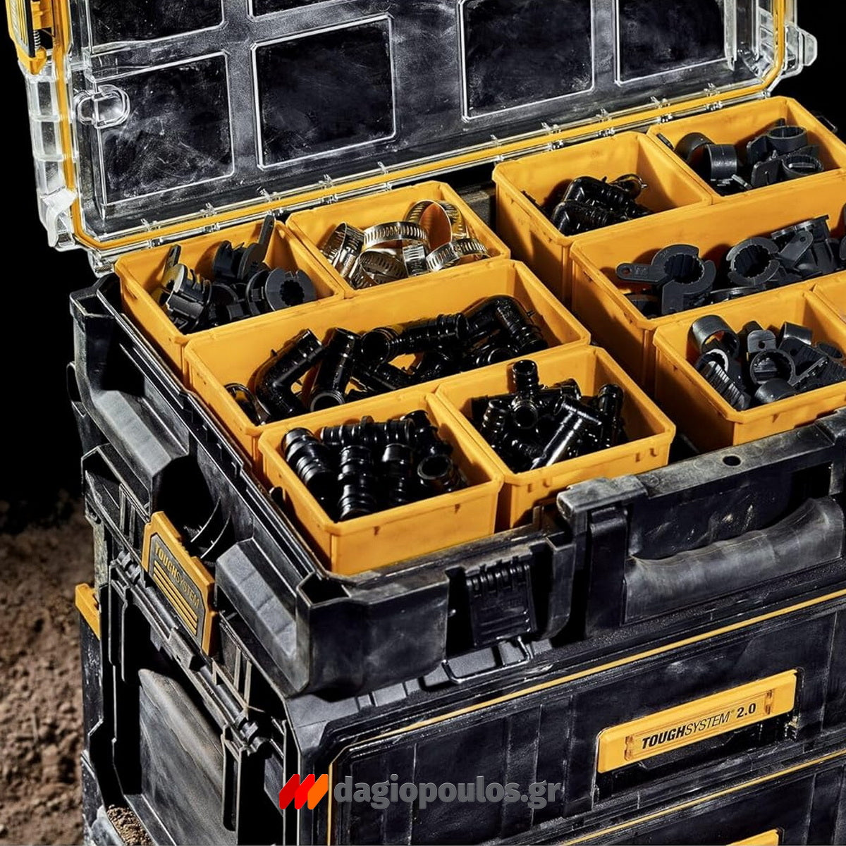 DeWalt DWST83394-1 Εργαλειοθήκη Ταμπακιέρα (Organizer) Για TOUGH SYSTEM 2.0 DS100