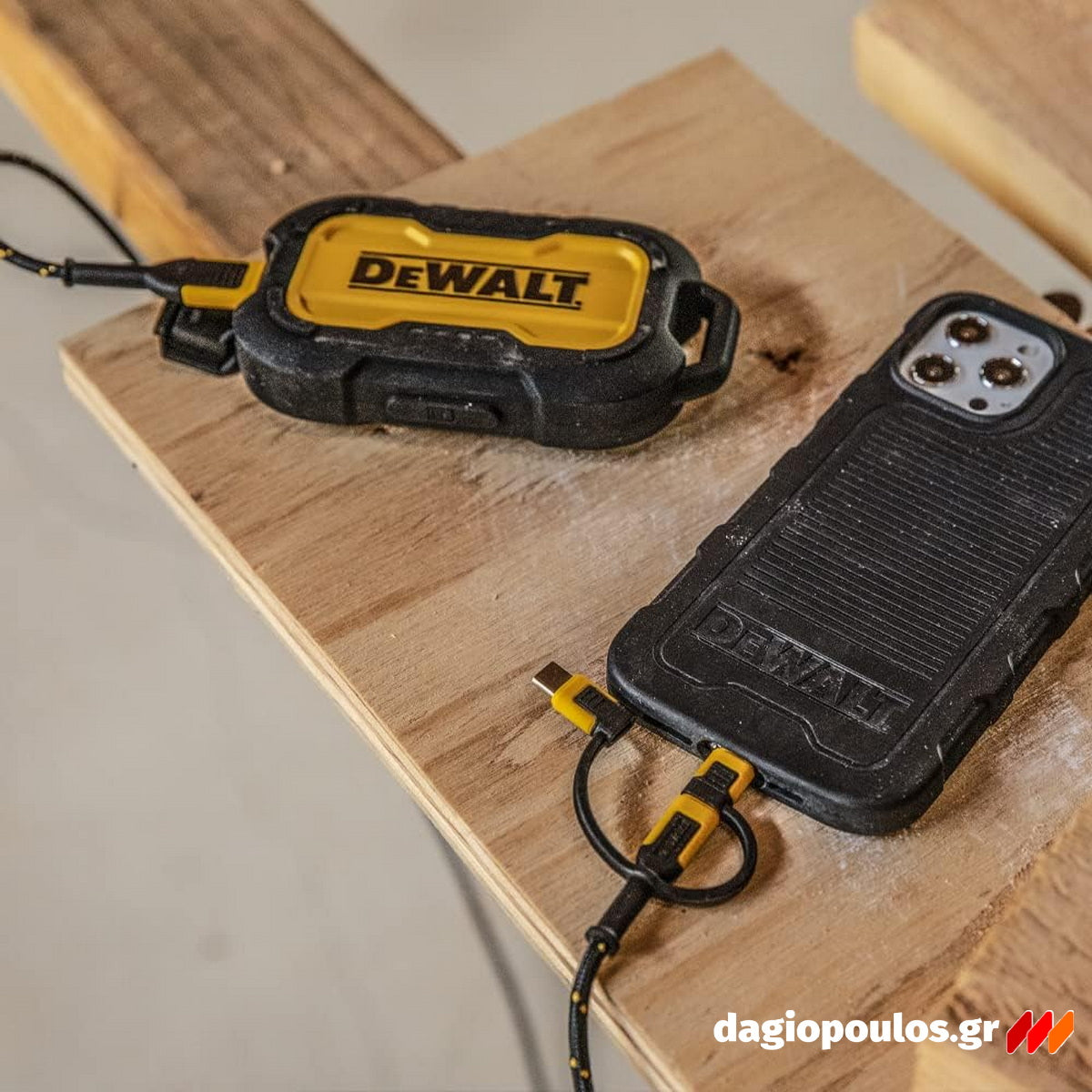 DeWalt 1311356DWG Ενισχυμένο Καλώδιο Φόρτισης Combo "3σε1" 1.8m