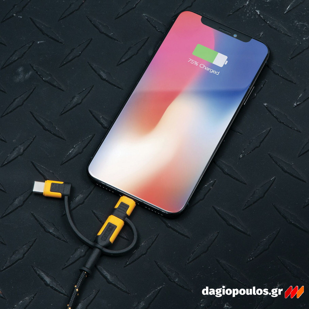 DeWalt 1311356DWG Ενισχυμένο Καλώδιο Φόρτισης Combo "3σε1" 1.8m