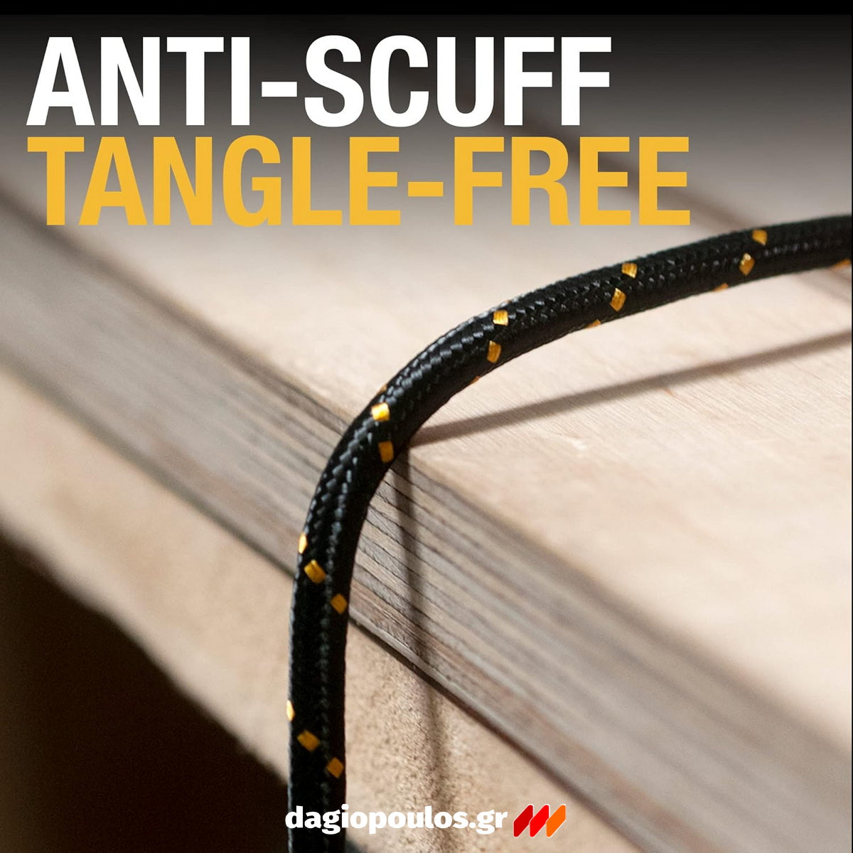 DeWalt 1311359DWG Ενισχυμένο Καλώδιο USB-A σε Lightning 1.2mtr