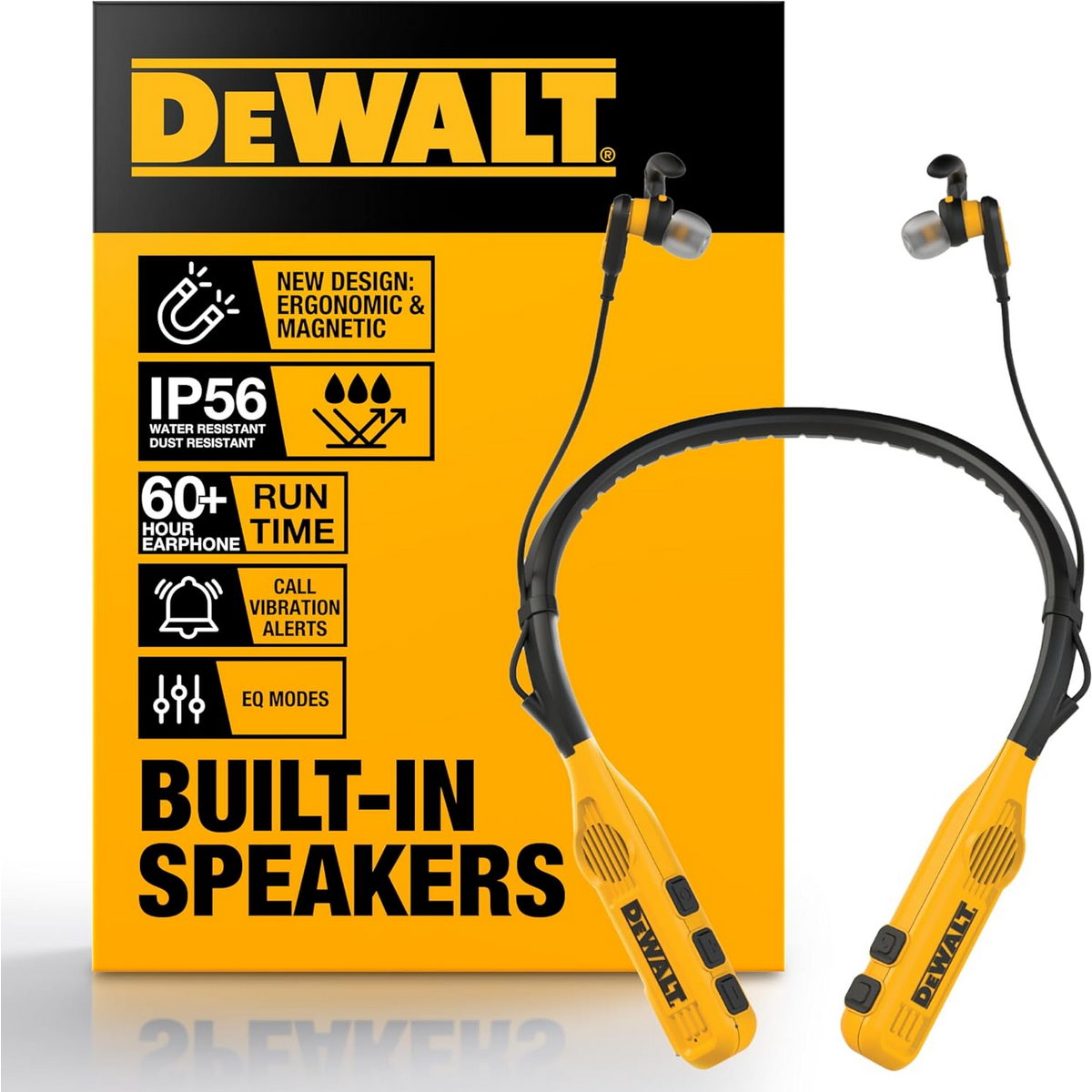 DeWalt 1902093DWG Ασύρματα Ακουστικά Pro Max με Στήριξη Λαιμού
