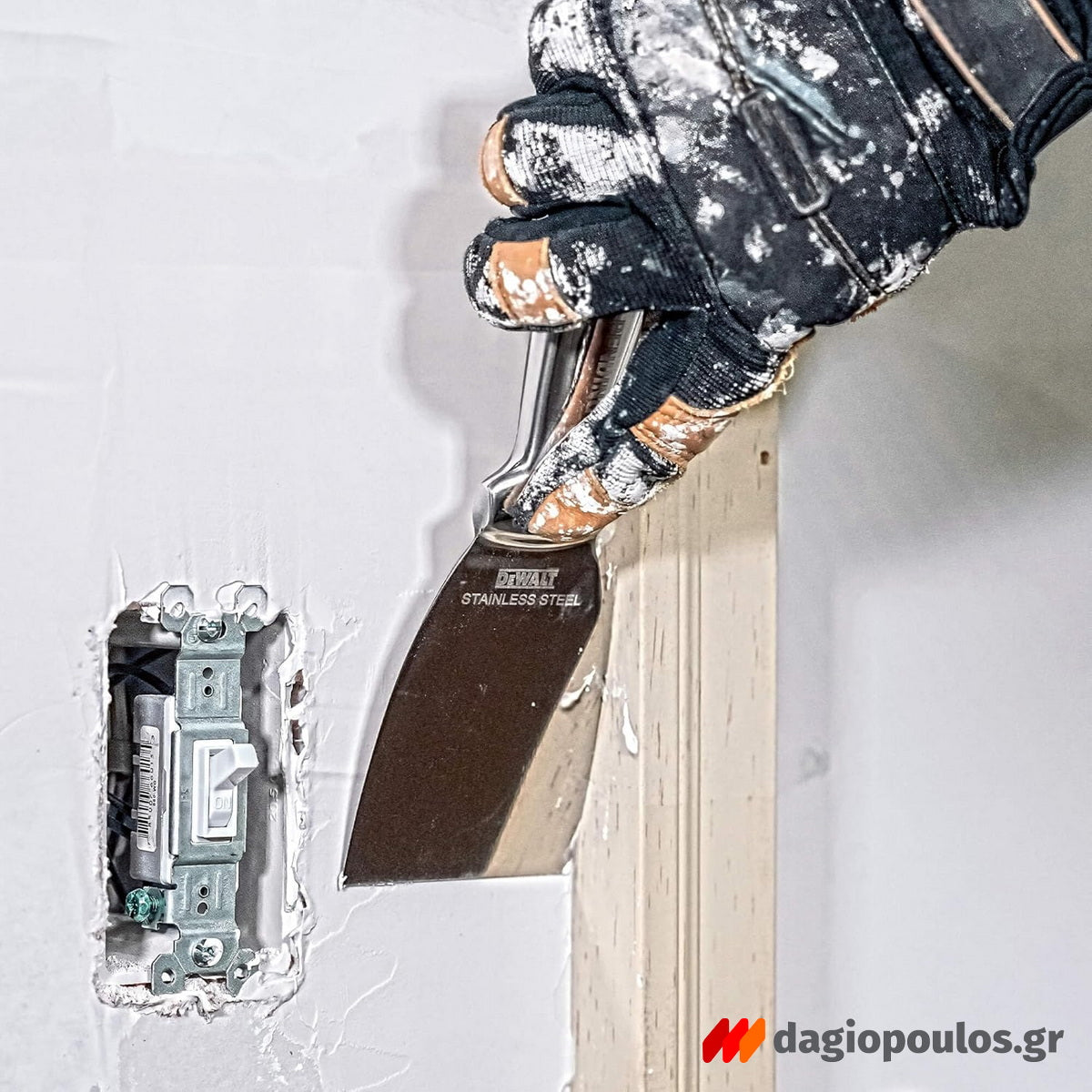 DeWalt DXTT-2-406 Stainless Steel Στοκαδόρος Με Ηλεκτροσυγκολλημένη Λαβή 6″ 152mm ΑΝΟΞΕΙΔΩΤΟΣ